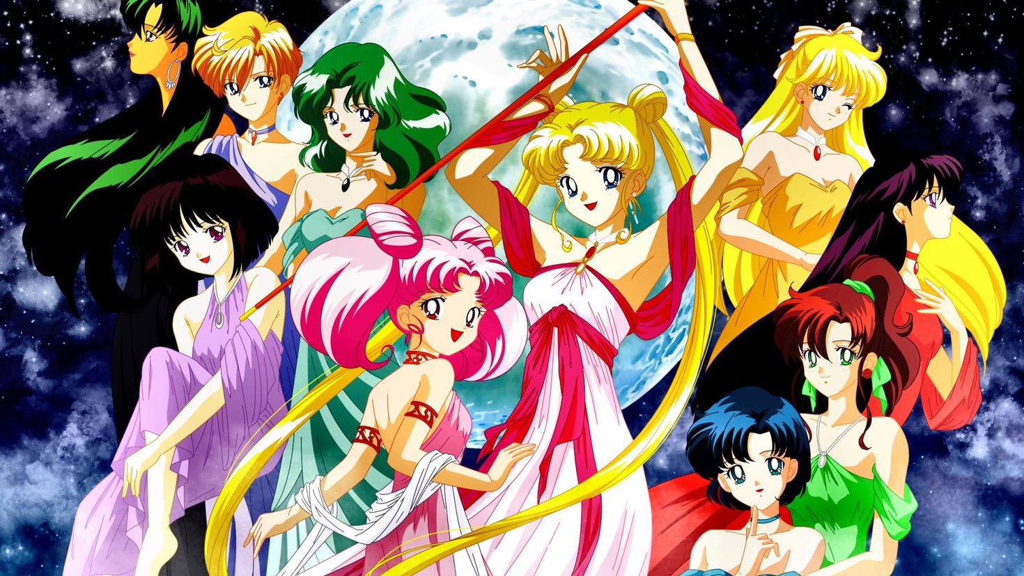 Sailor moon. Сейлормун. Аниме Sailor Moon. Сейлор-воины: новая Эра. Сейлор Плутон 5 сезон.