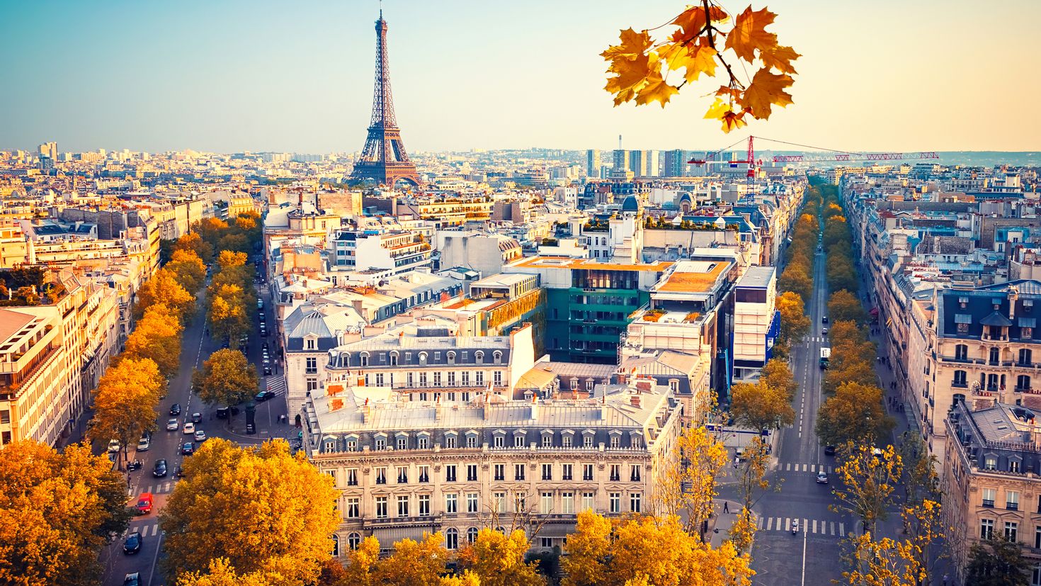 осень в париже