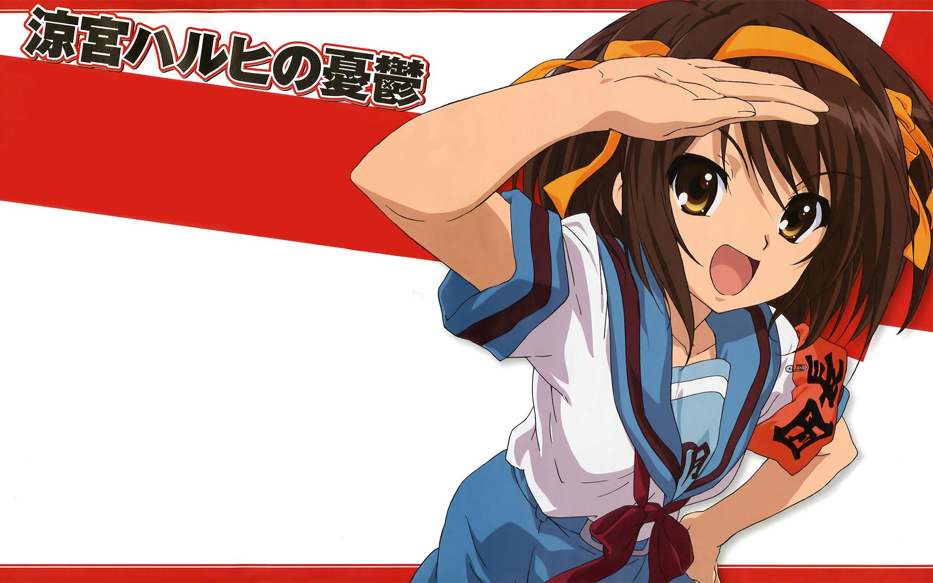 Wallpaper kiss, anime, two, a couple, date, Melancholy, Of Haruhi Suzumiya  for mobile and desktop, section прочее, resolution 1920x1080 - download