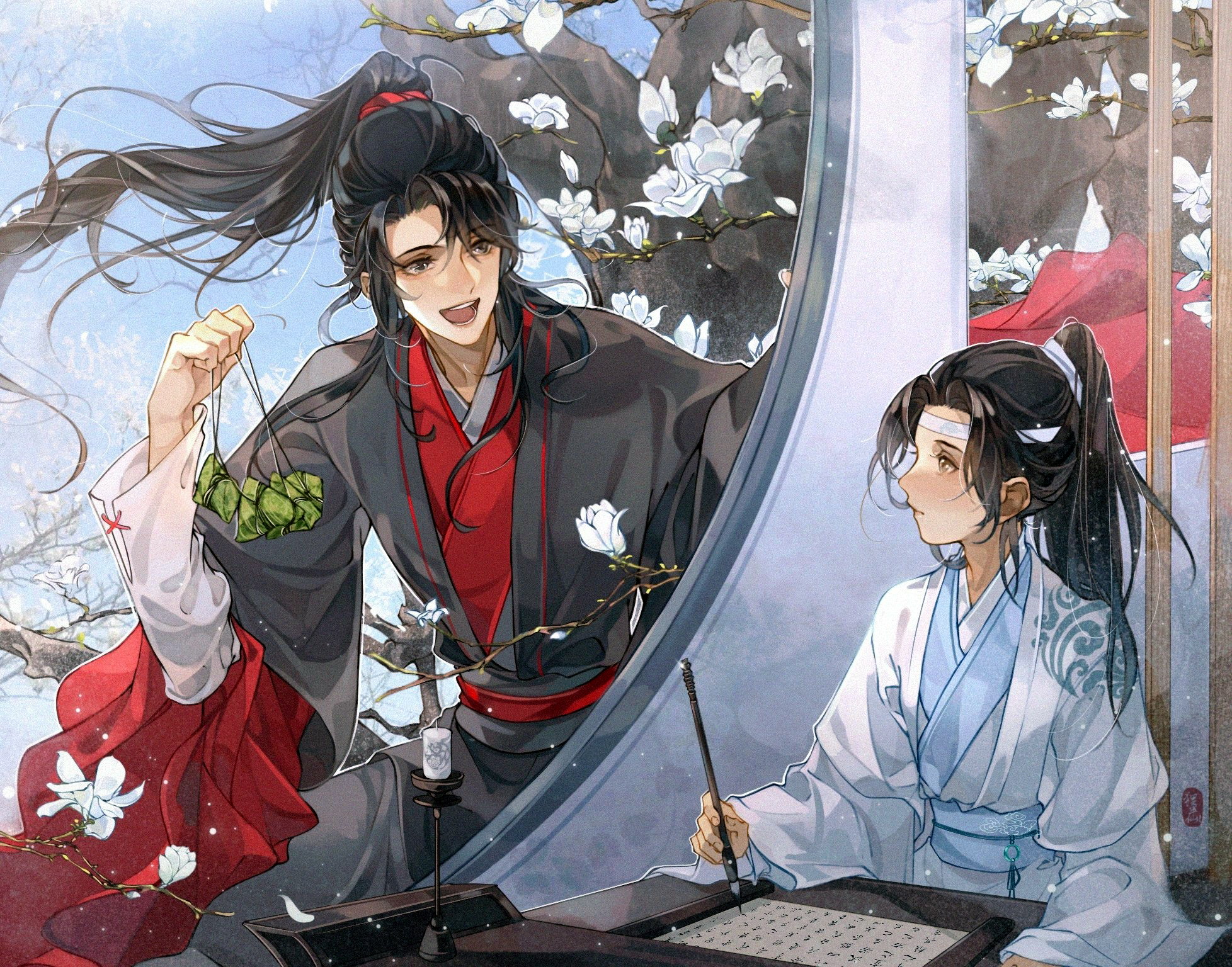 HD desktop wallpaper: Anime, Lan Zhan, Lan Wangji, Mo Dao Zu Shi download  free picture #1015204
