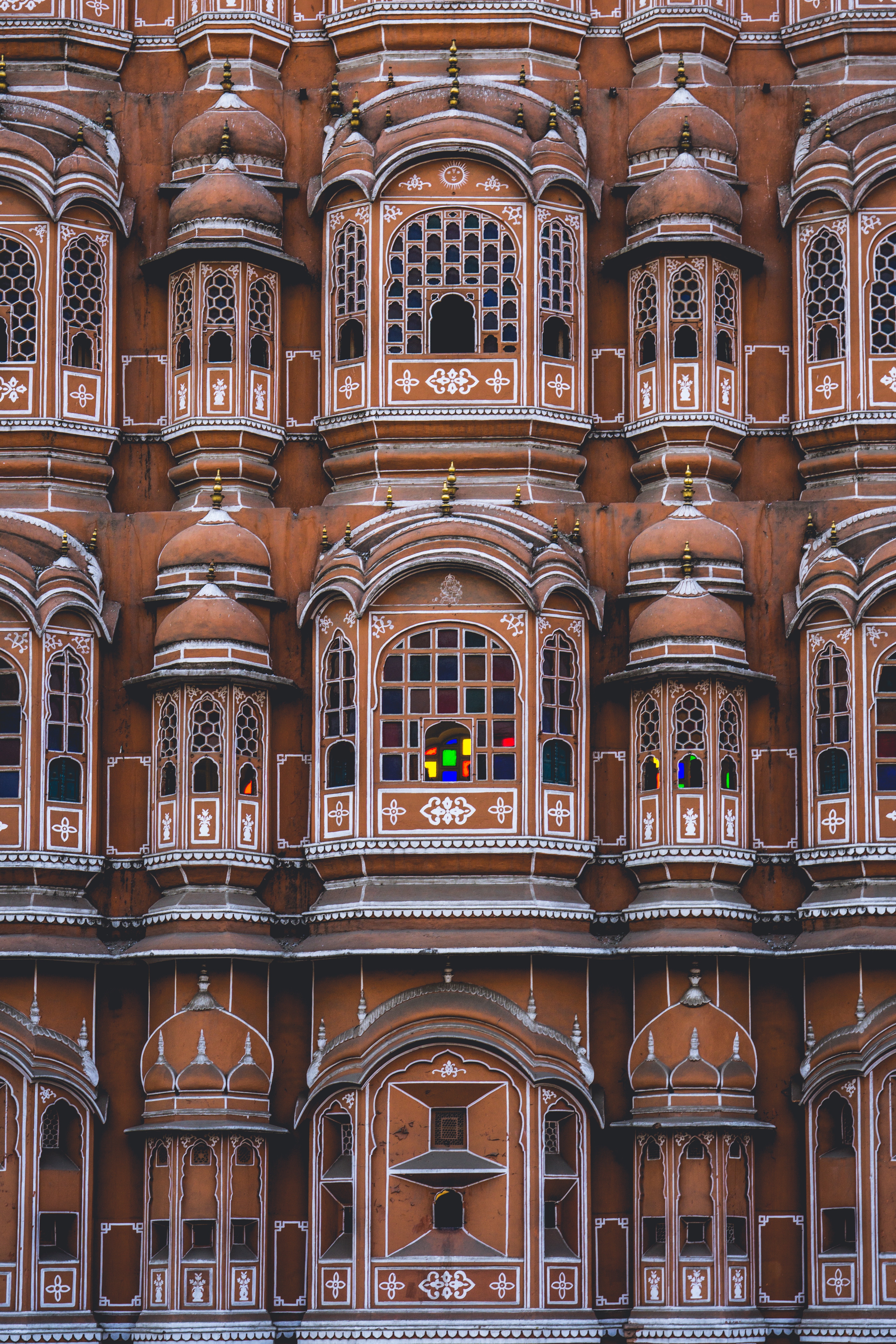 india, architecture, building, miscellanea, miscellaneous, facade, jaipur, hawa mahal