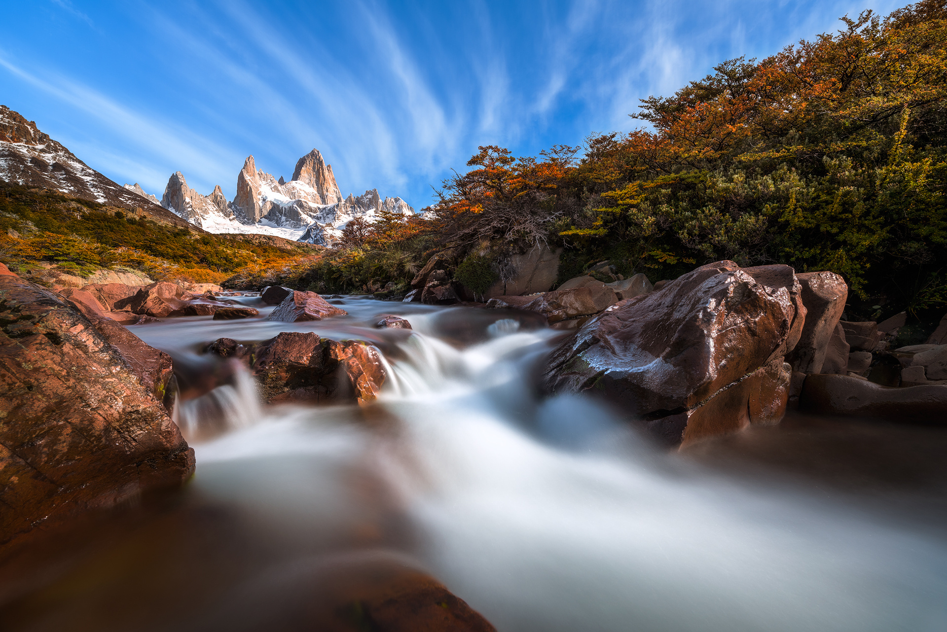 693732 descargar fondo de pantalla tierra/naturaleza, chorro, argentina, paisaje, montaña, naturaleza, rio: protectores de pantalla e imágenes gratis