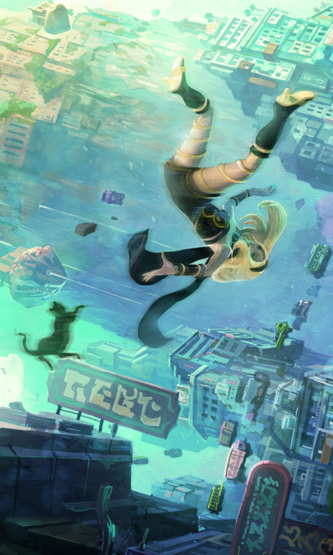 ArtStation  Gravity Rush  Animated Wallpaper