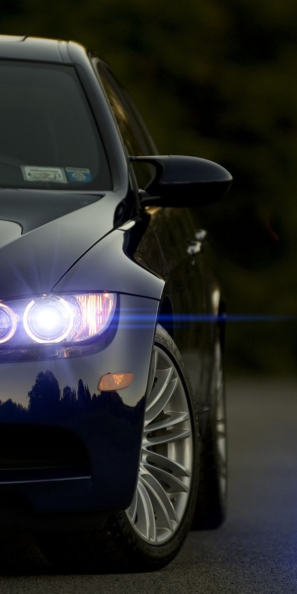 bmw m3 в темноте