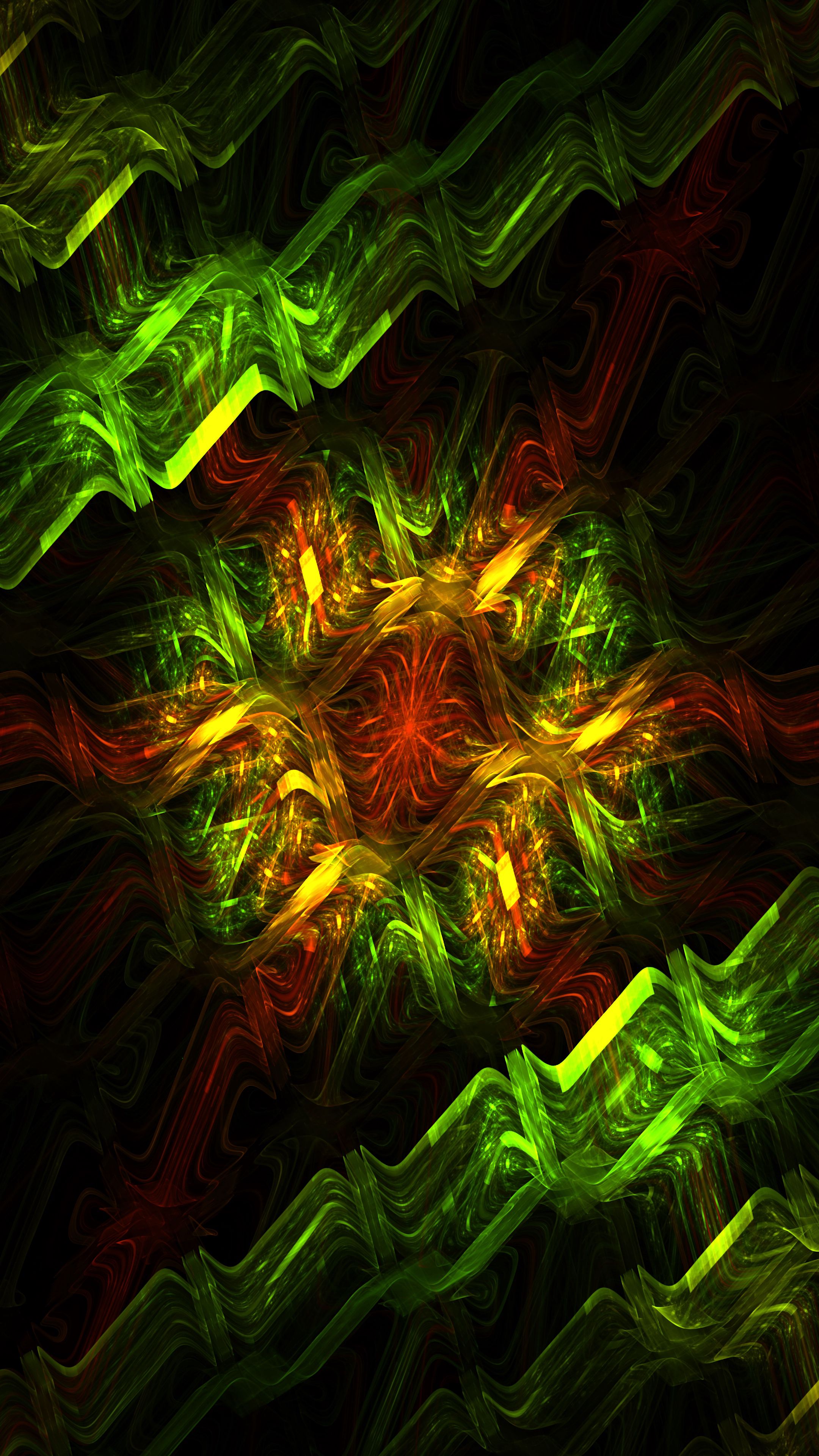 Download mobile wallpaper Pattern, Lines, Abstract, Fractal, Bright for free.