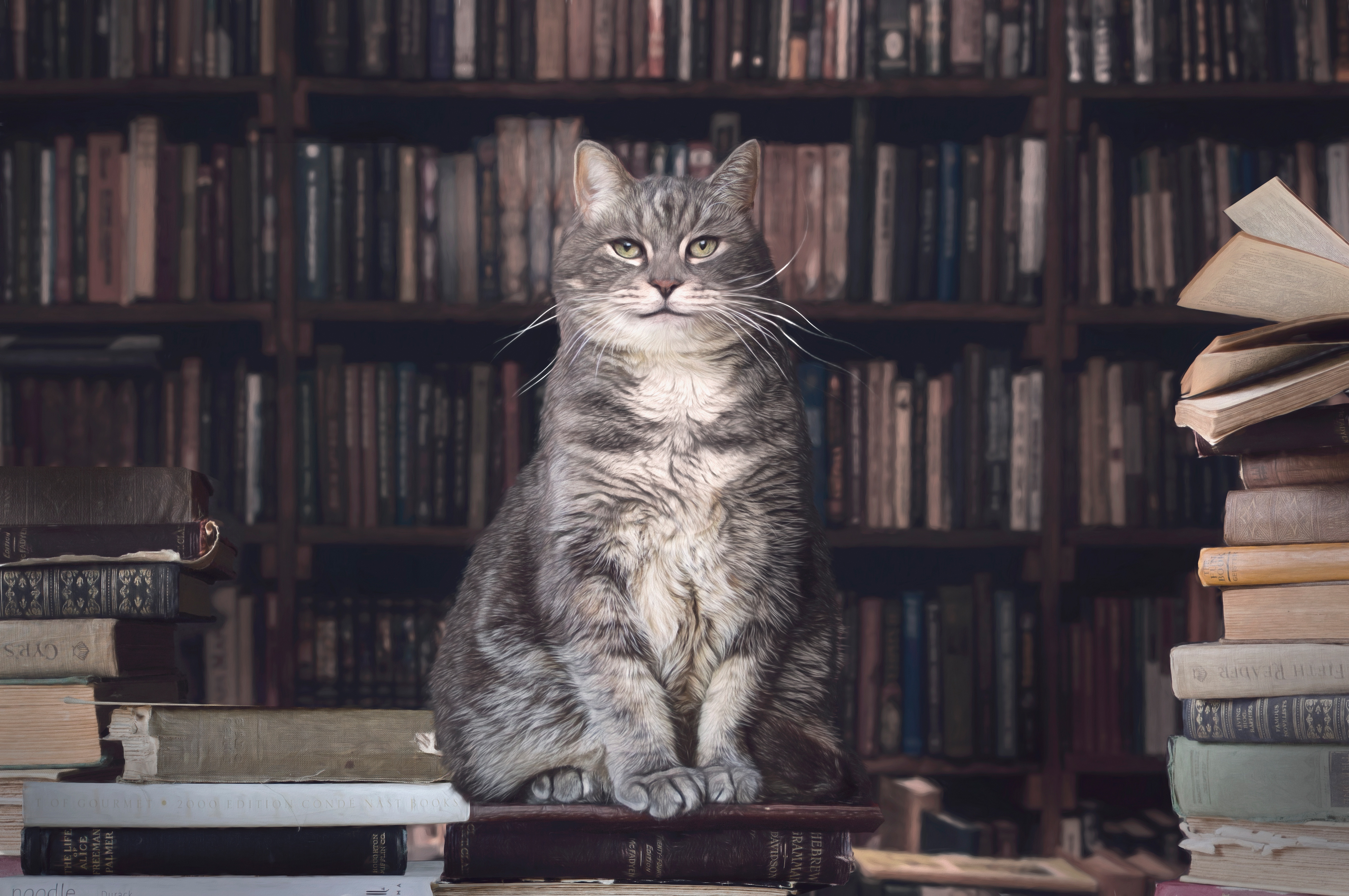Библиотечный кот