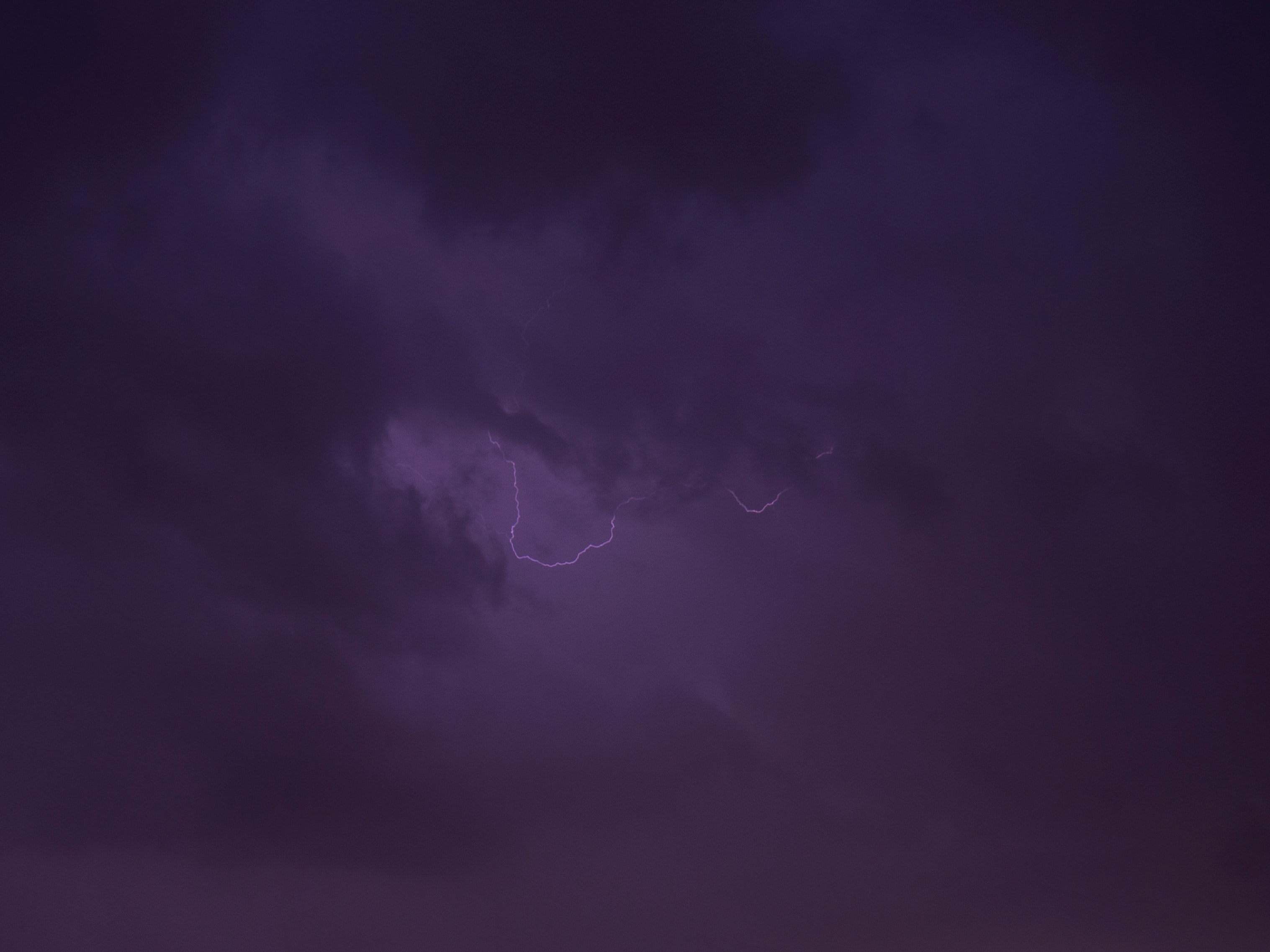 Download mobile wallpaper Clouds, Lightning, Sky, Nature, Storm for free.