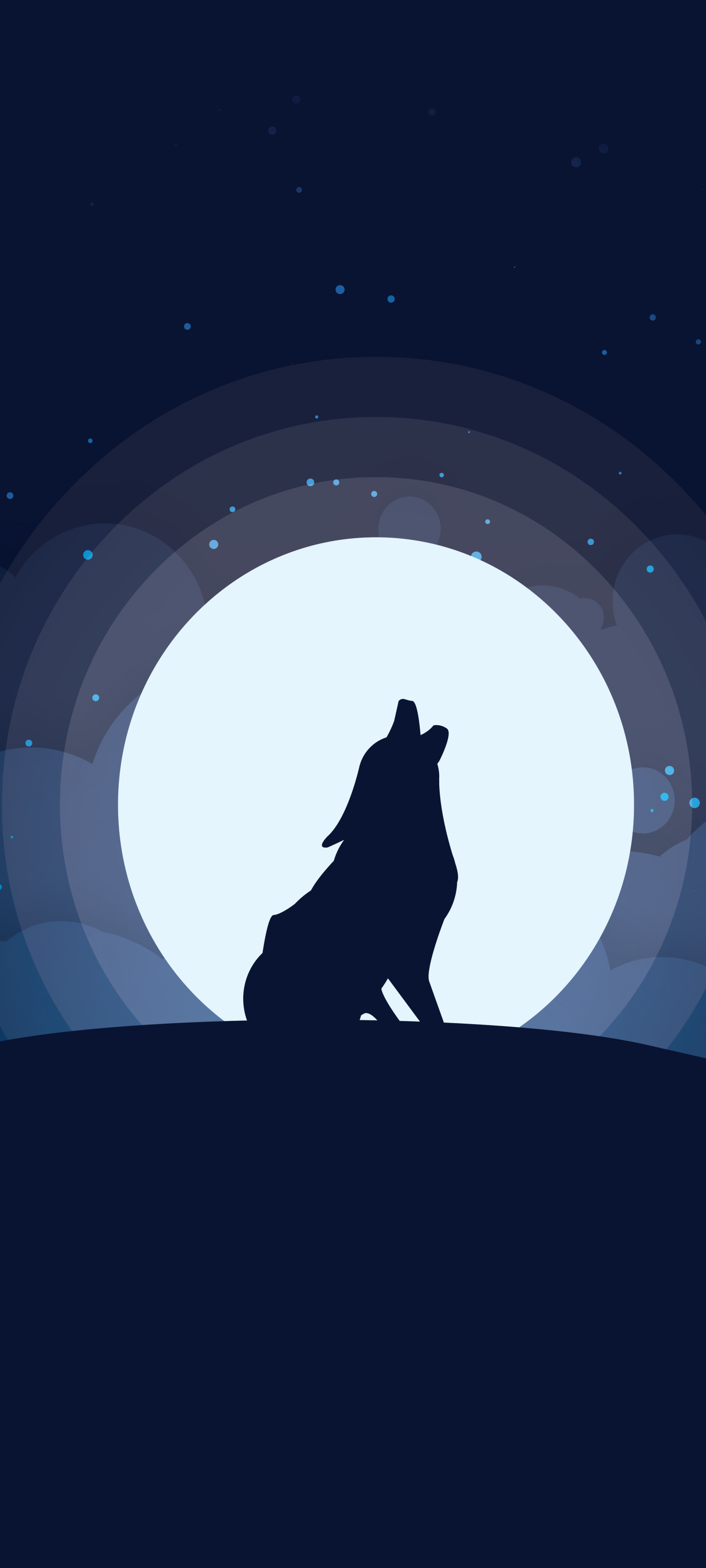 1182016 Hintergrundbild herunterladen tiere, wolf, heulen, mond, nacht, wolves - Bildschirmschoner und Bilder kostenlos