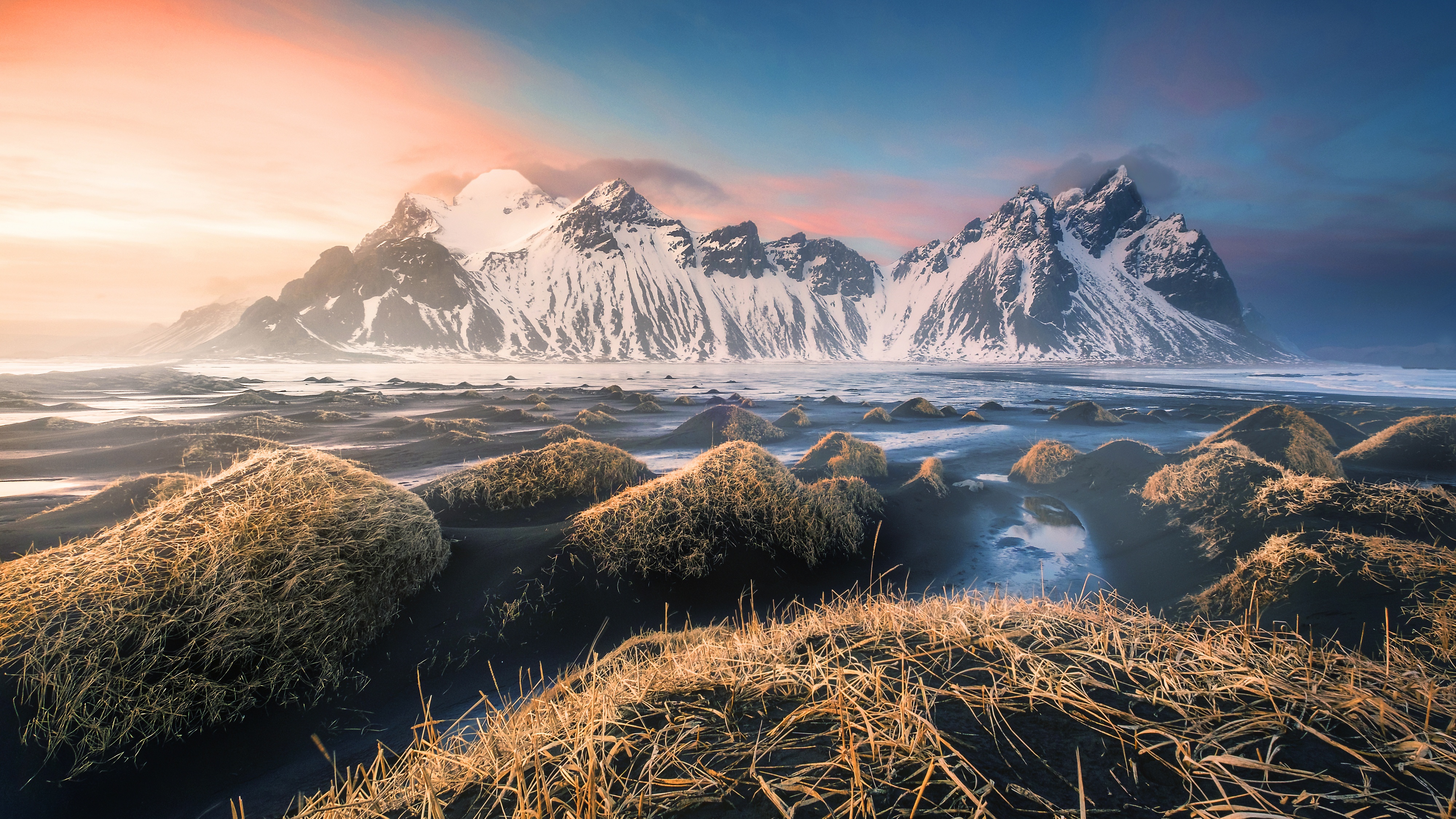 404749 baixar papel de parede islândia, terra/natureza, vestrahorn, montanha, natureza, areia, montanha vestrahorn, montanhas - protetores de tela e imagens gratuitamente