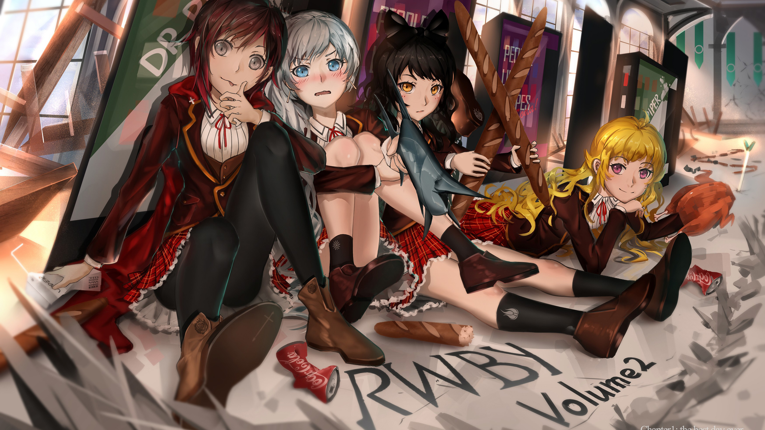 Аниме rwby фото