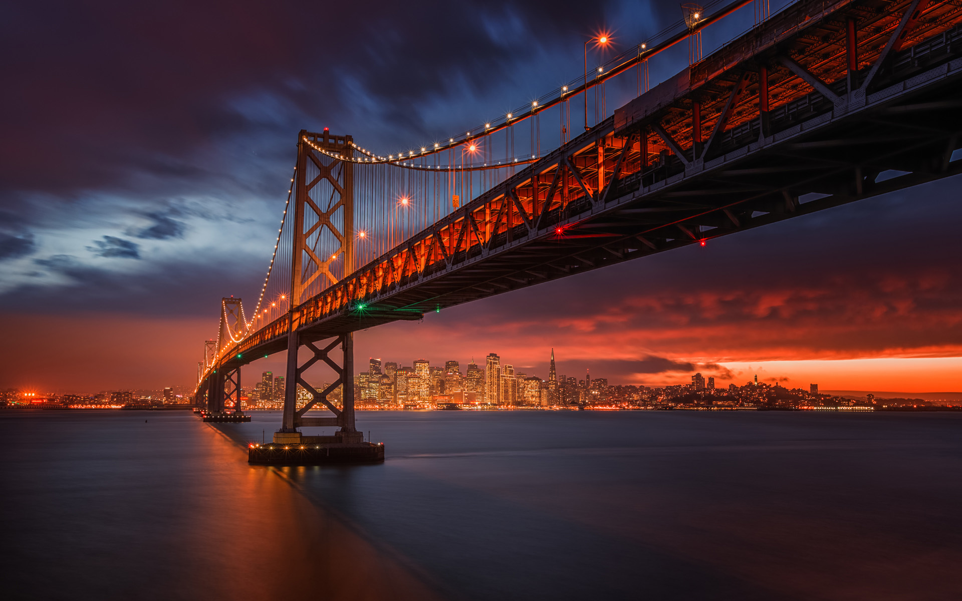 Мост Нью-Йорк мост Сан Франциско