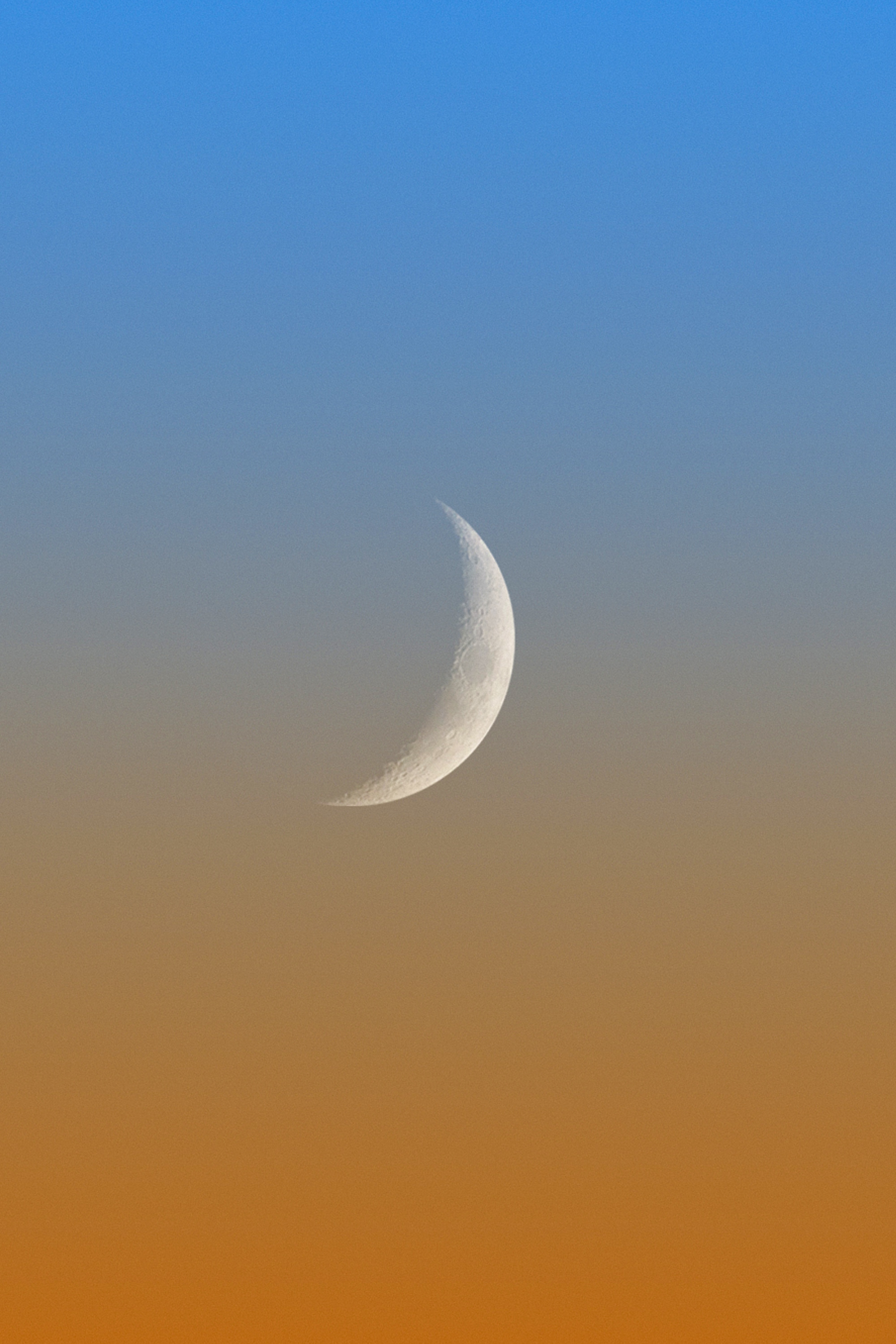 Download mobile wallpaper Sky, Nature, Moon, Minimalism for free.
