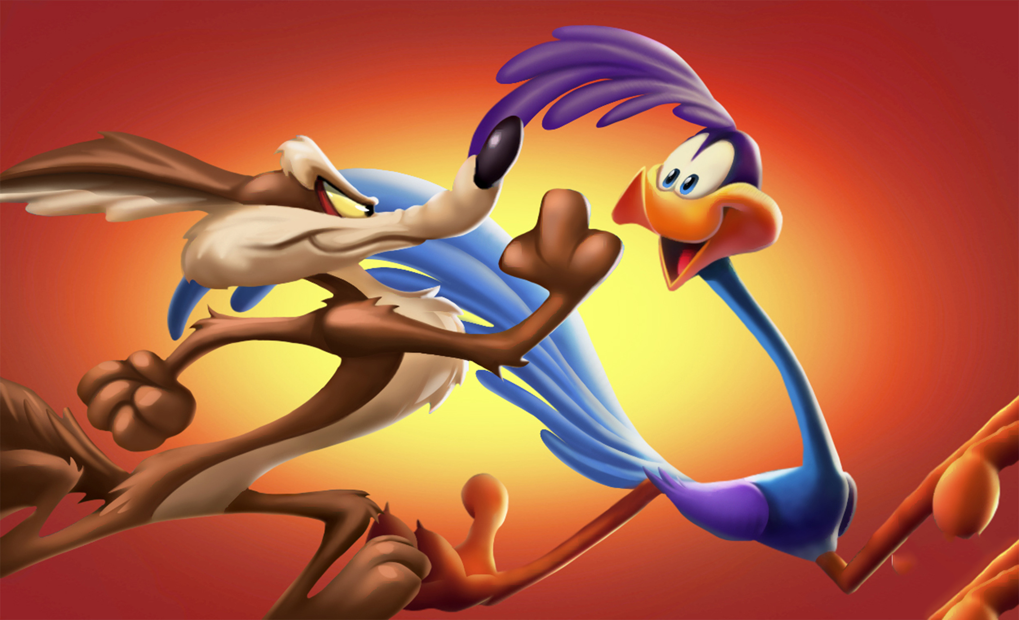 tv show, looney tunes, road runner, wile e coyote Aesthetic wallpaper