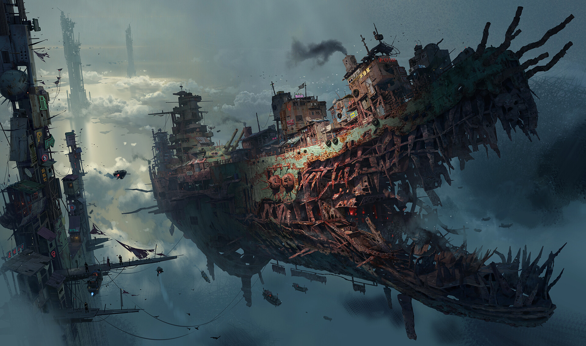Fallout 4 разрушенный корабль клокот фото 31