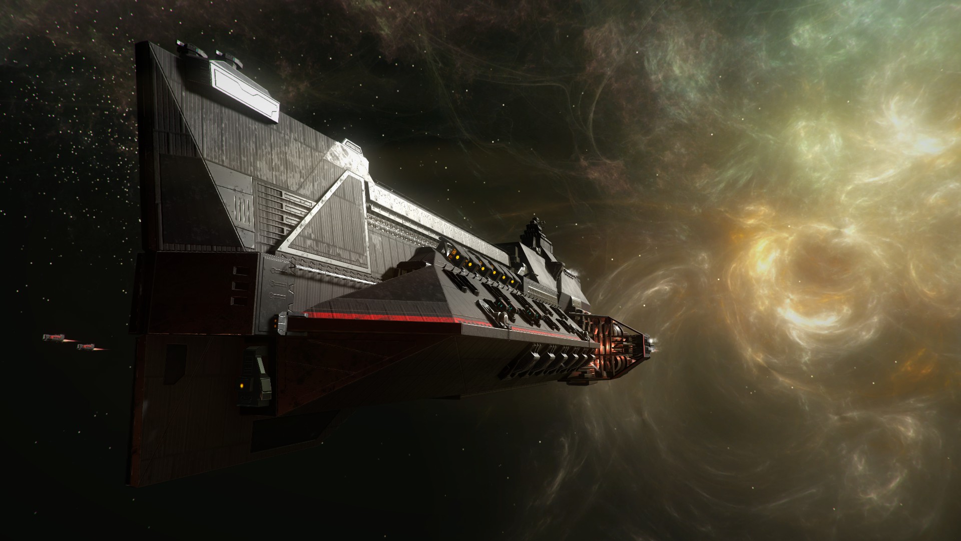 HD wallpaper starship, video game, endless space 2, space