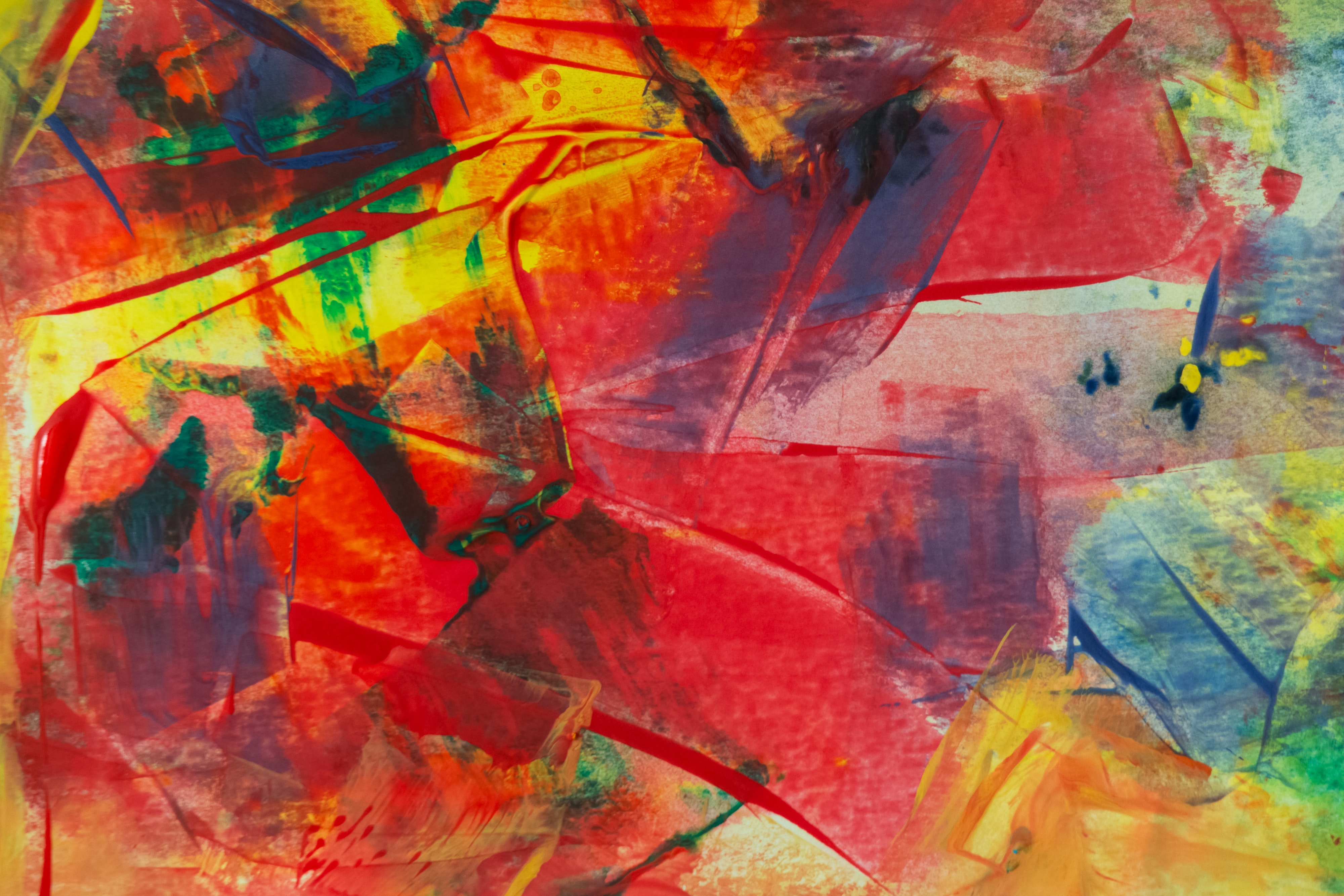 Free download wallpaper Abstract, Paint, Smears, Strokes, Canvas on your PC desktop