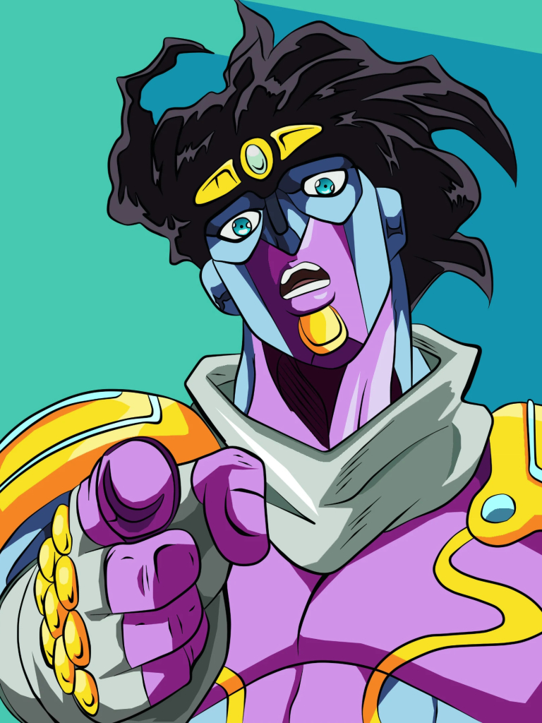 JJBA City Hall」 — Star Platinum phone wallpapers (268x470px) ↳