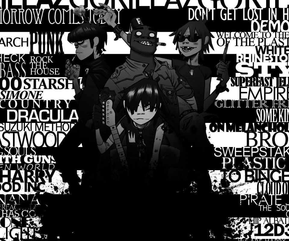 Gorillaz Wallpaper Pack by alieno on DeviantArt