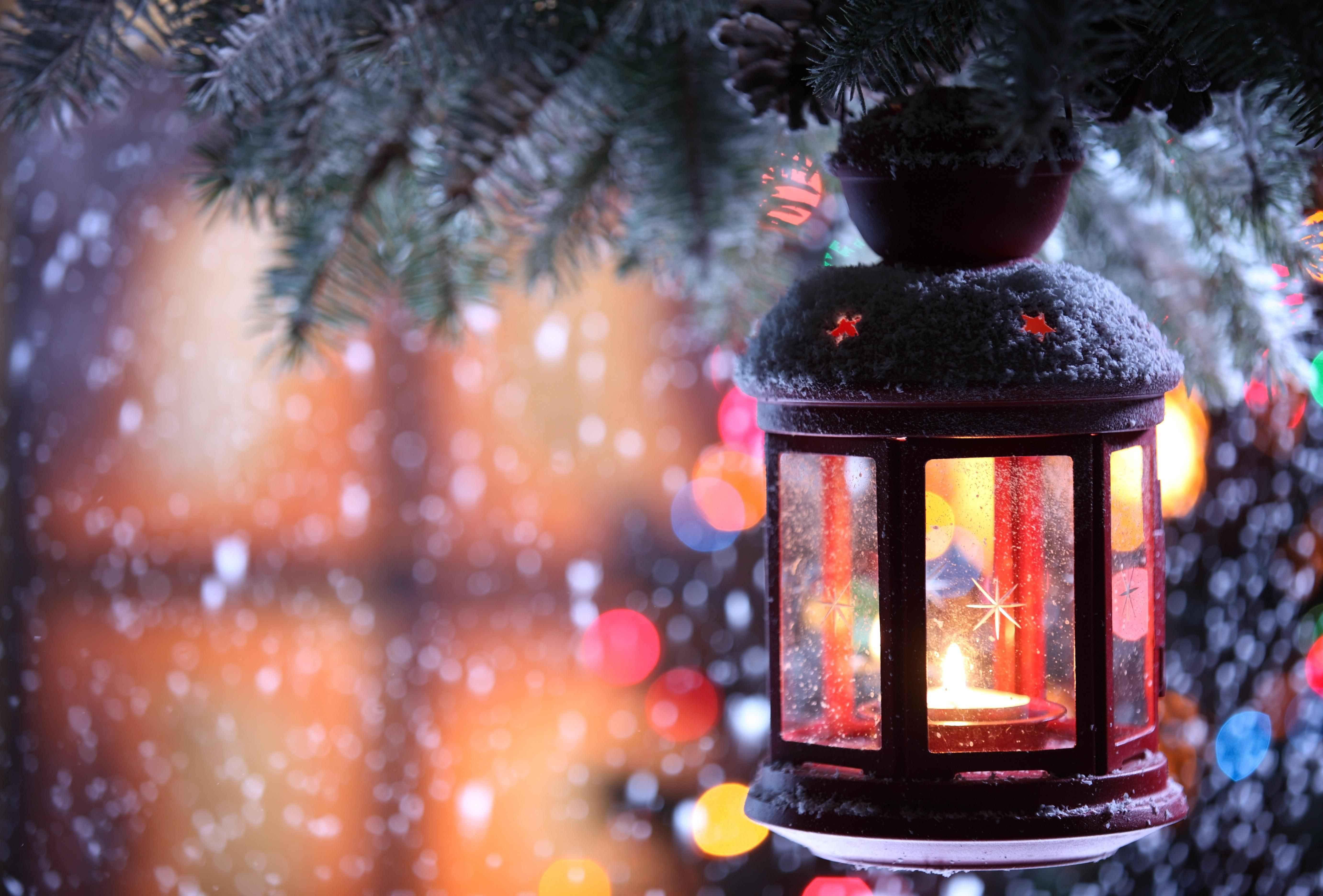 christmas, decoration, christmas ornaments, candle, holiday Free Stock Photo