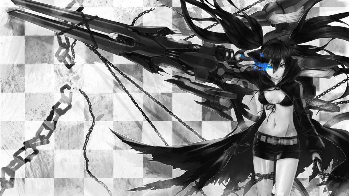 Black rock shooter манга на русском фото 58