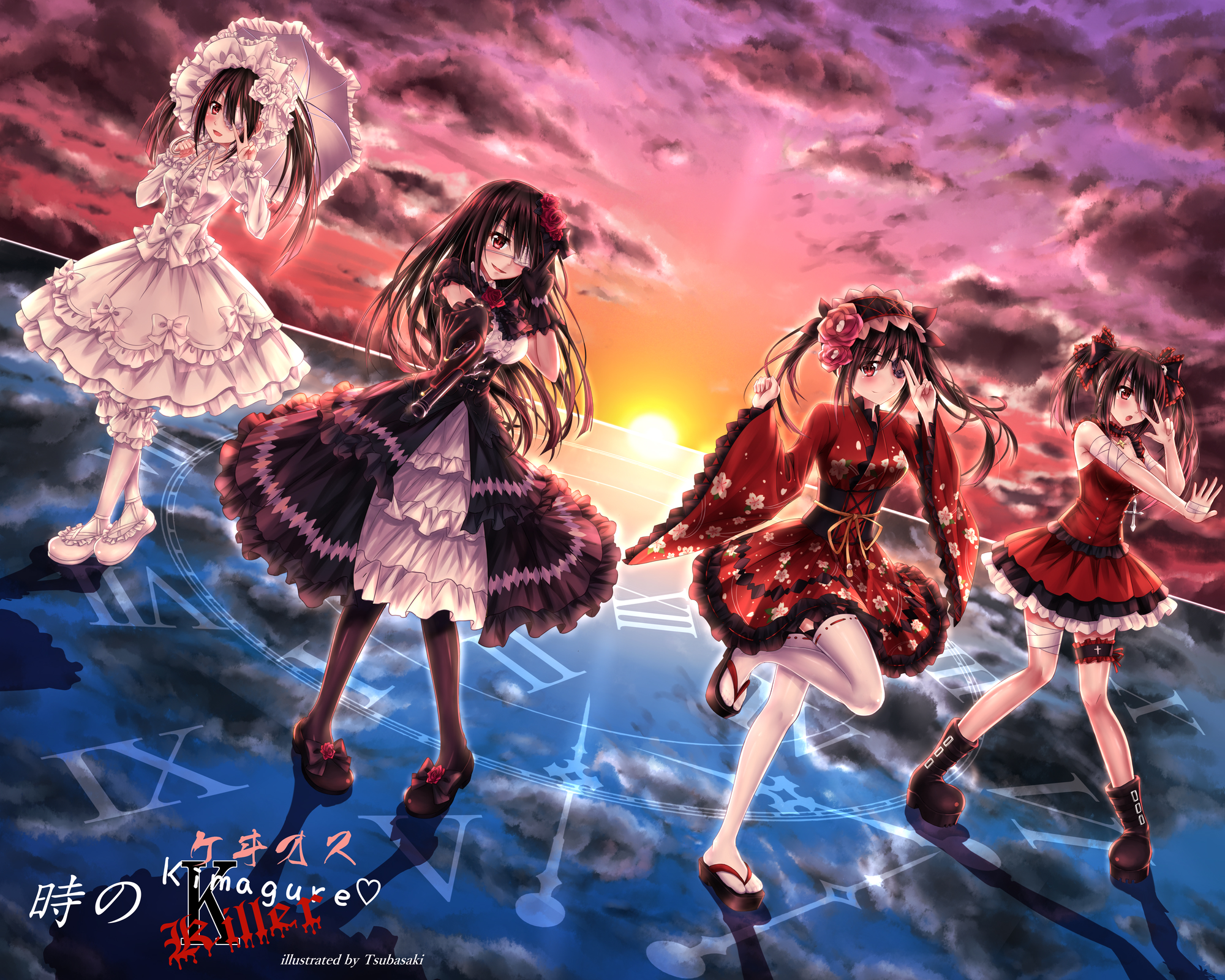 Anime Date A Live 4k Ultra HD Wallpaper by Tsubasaki