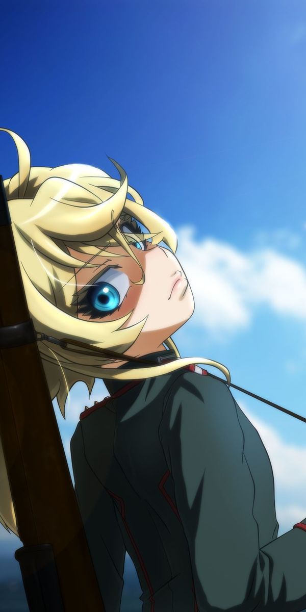 Едзе. Tanya Degurechaff. Таня фон Дегуршафф. Yojo Senki.