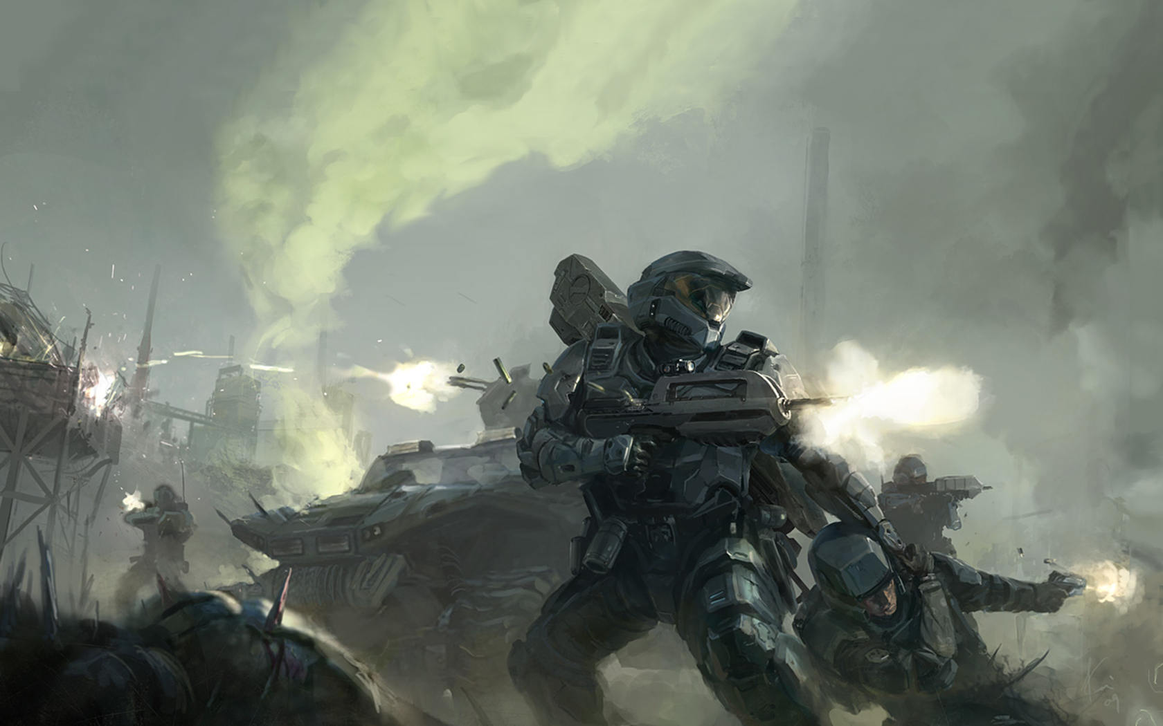 wallpapers video game, halo