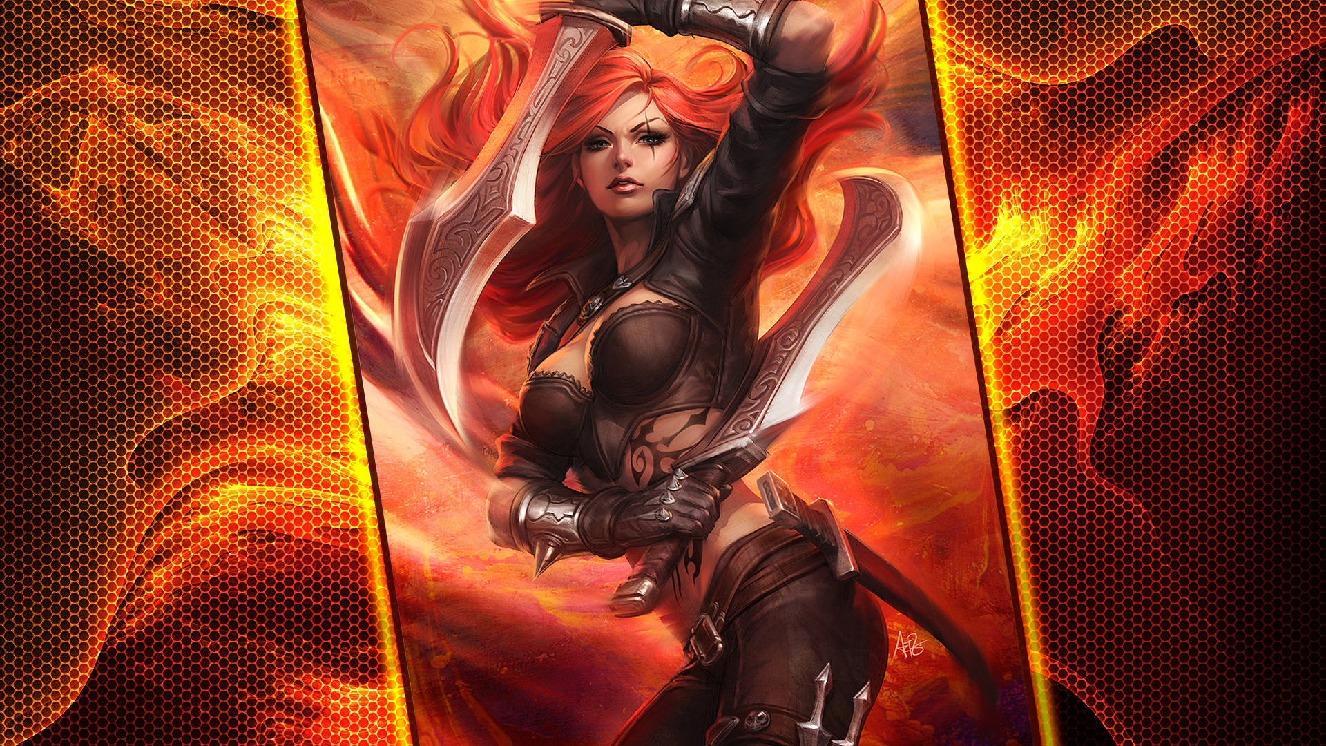 video game, league of legends, katarina (league of legends) wallpaper for mobile