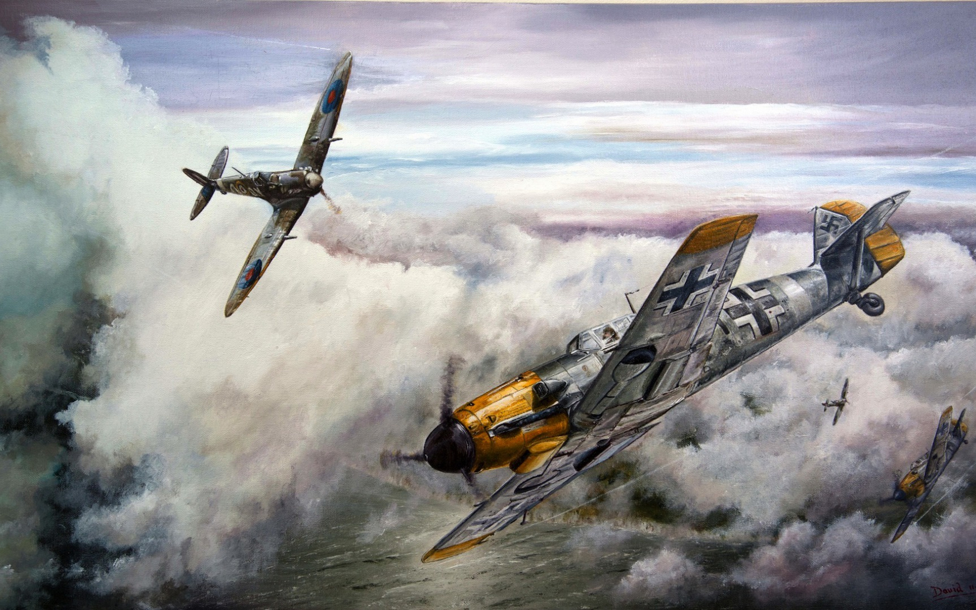 Messerschmitt bf.109 война