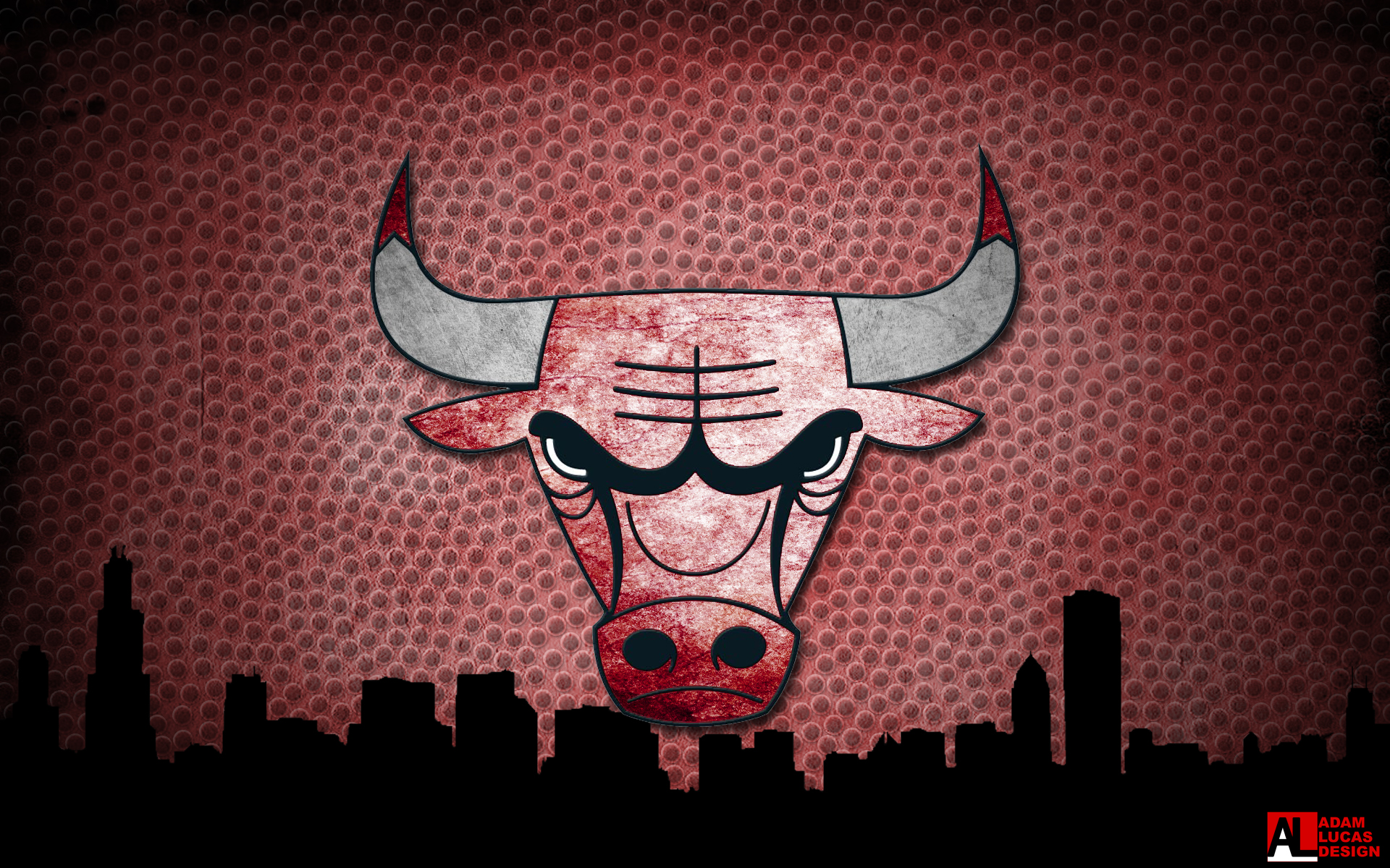 Красный бык Чикаго Буллз