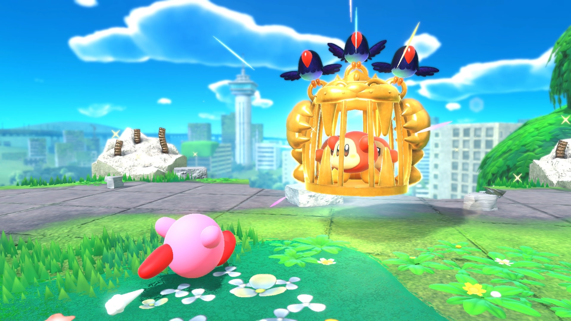HD desktop wallpaper: Video Game, Kirby And The Forgotten Land download  free picture #1059900