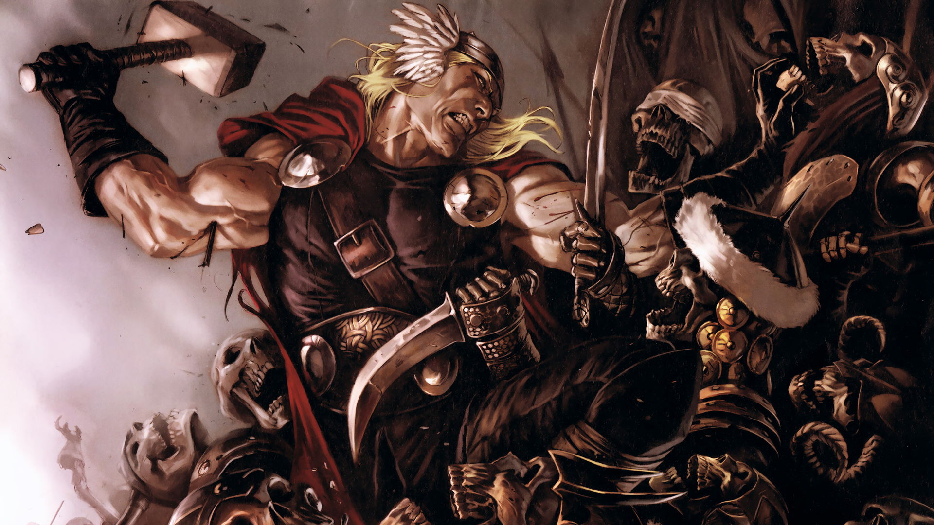 Download mobile wallpaper Gods, Thor, Fantasy for free.