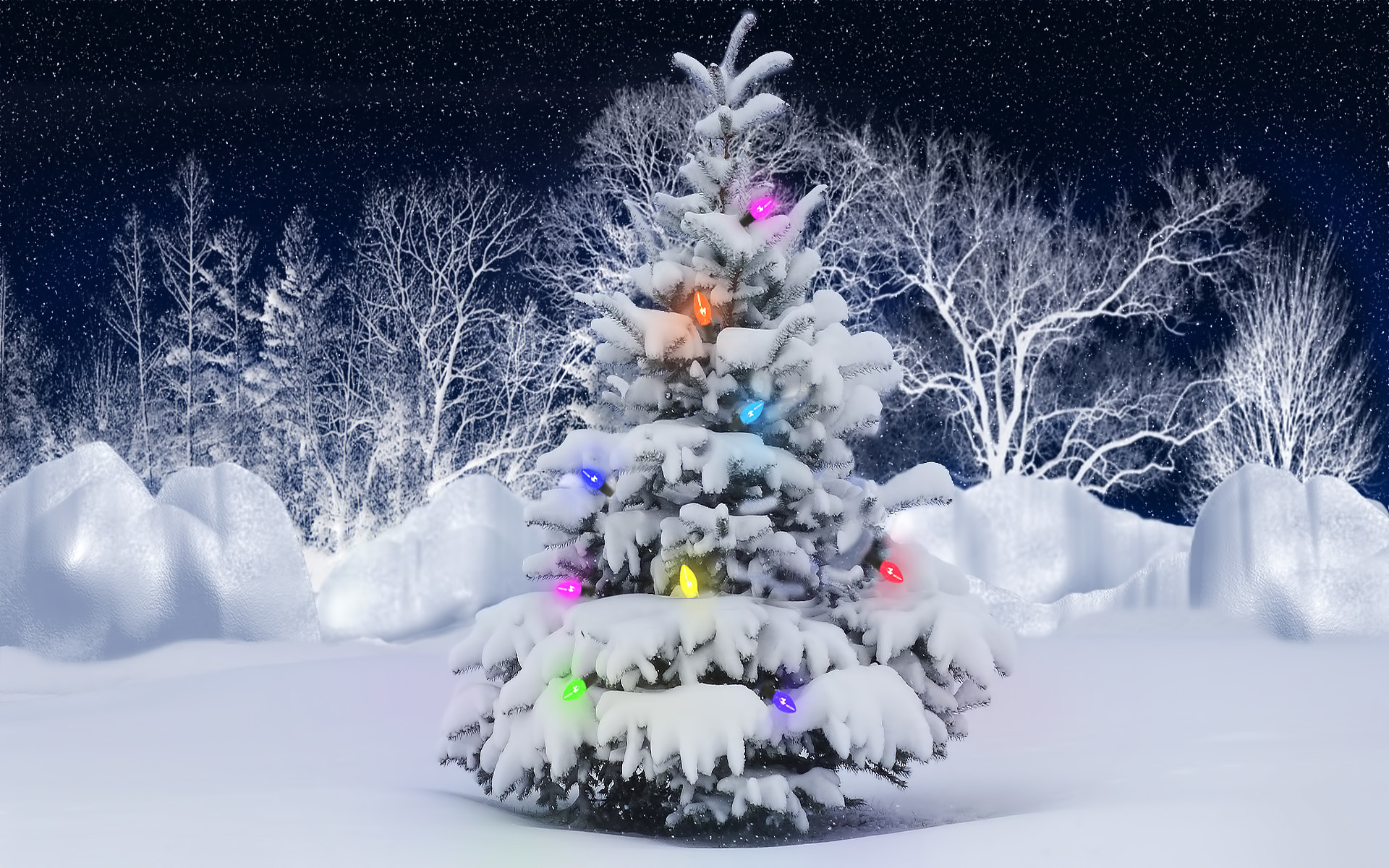 無料モバイル壁紙モミの木, 祝日, 新年をダウンロードします。