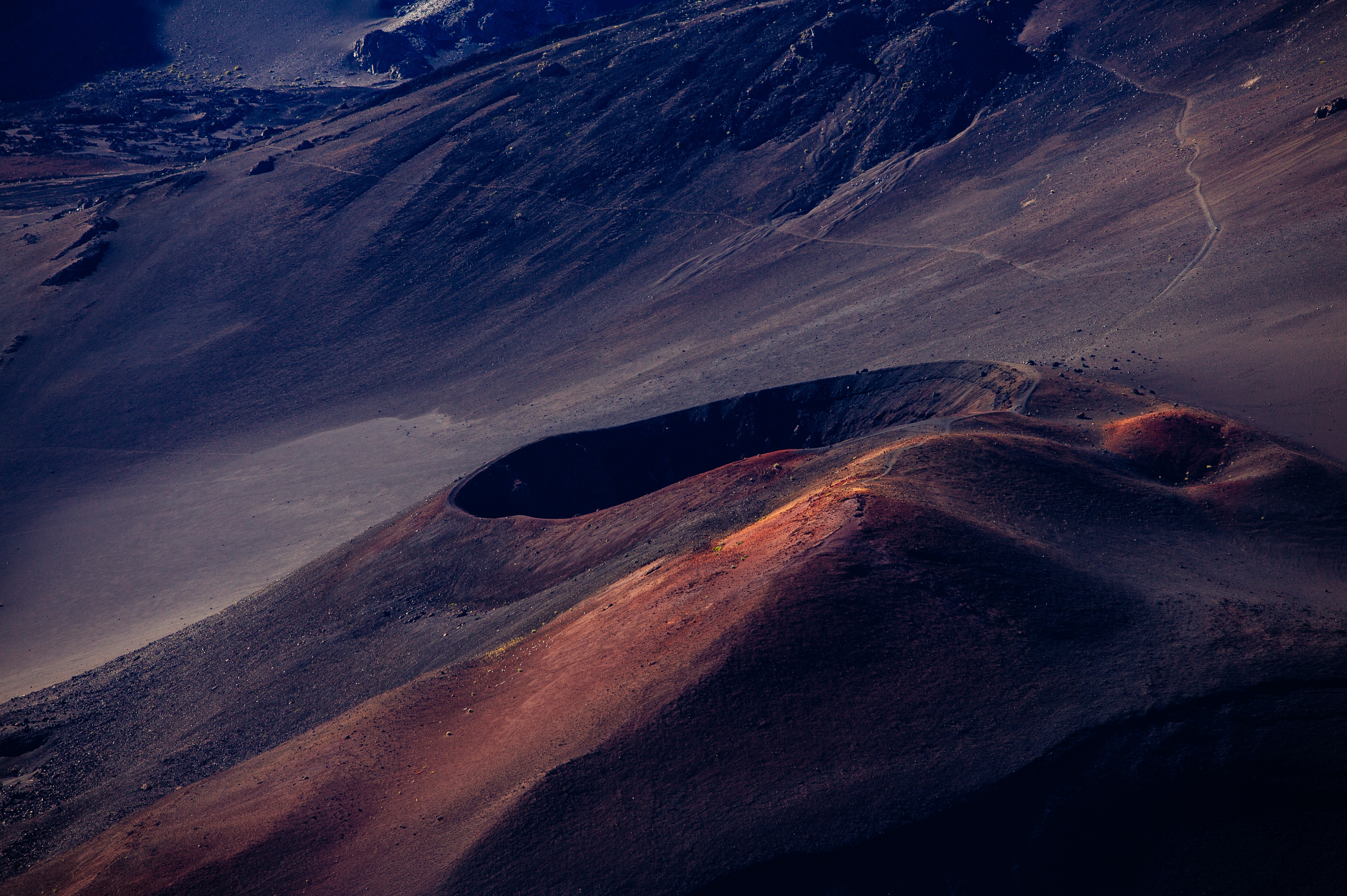 Download mobile wallpaper Haleakala, Elevation, Nature, United States, Volcano, Usa, Desert for free.