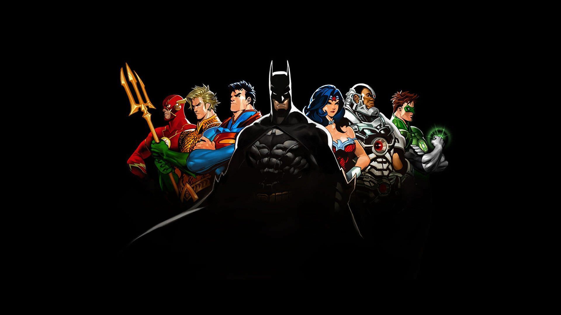 Download mobile wallpaper Batman, Superman, Green Lantern, Flash, Comics, Aquaman, Wonder Woman, Cyborg (Dc Comics), Justice League for free.