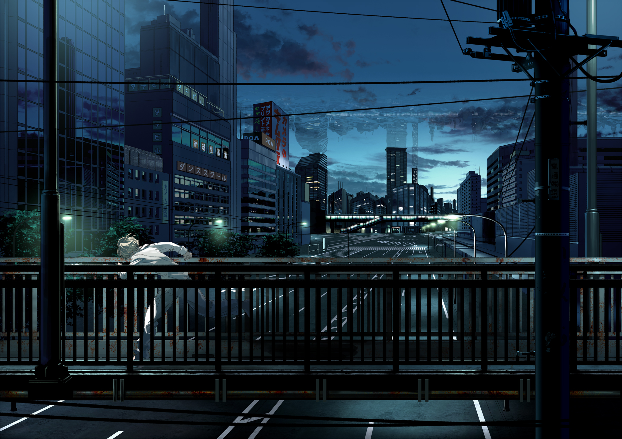Night Alley Anime Background Wallpapers - Night Anime Wallpaper