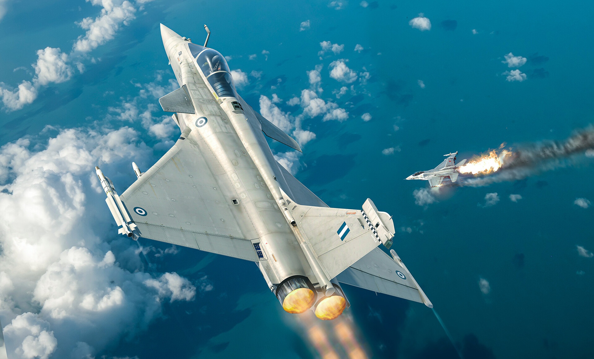 Military Dassault Rafale HD Wallpaper