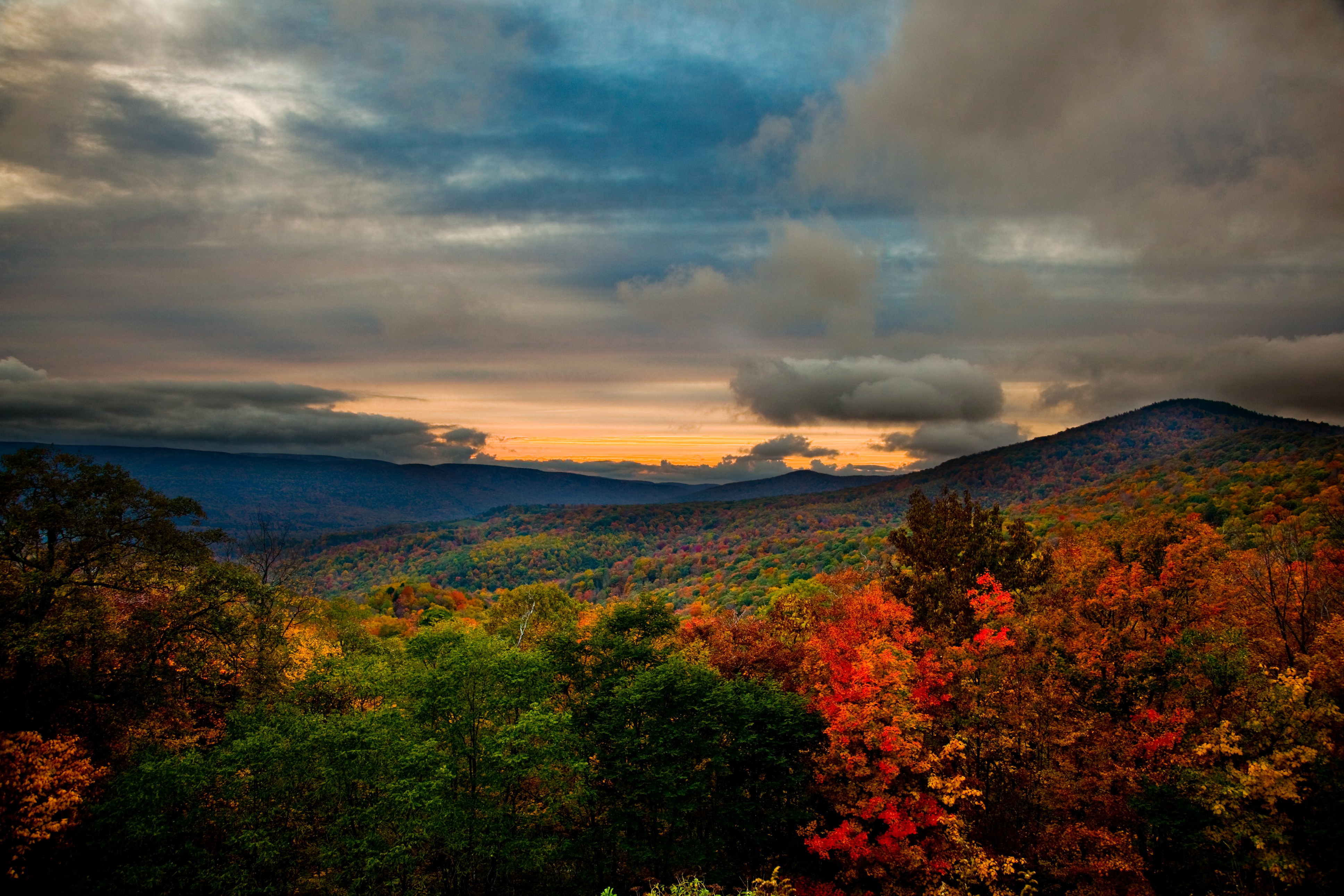 Горы в штате Вирджиния