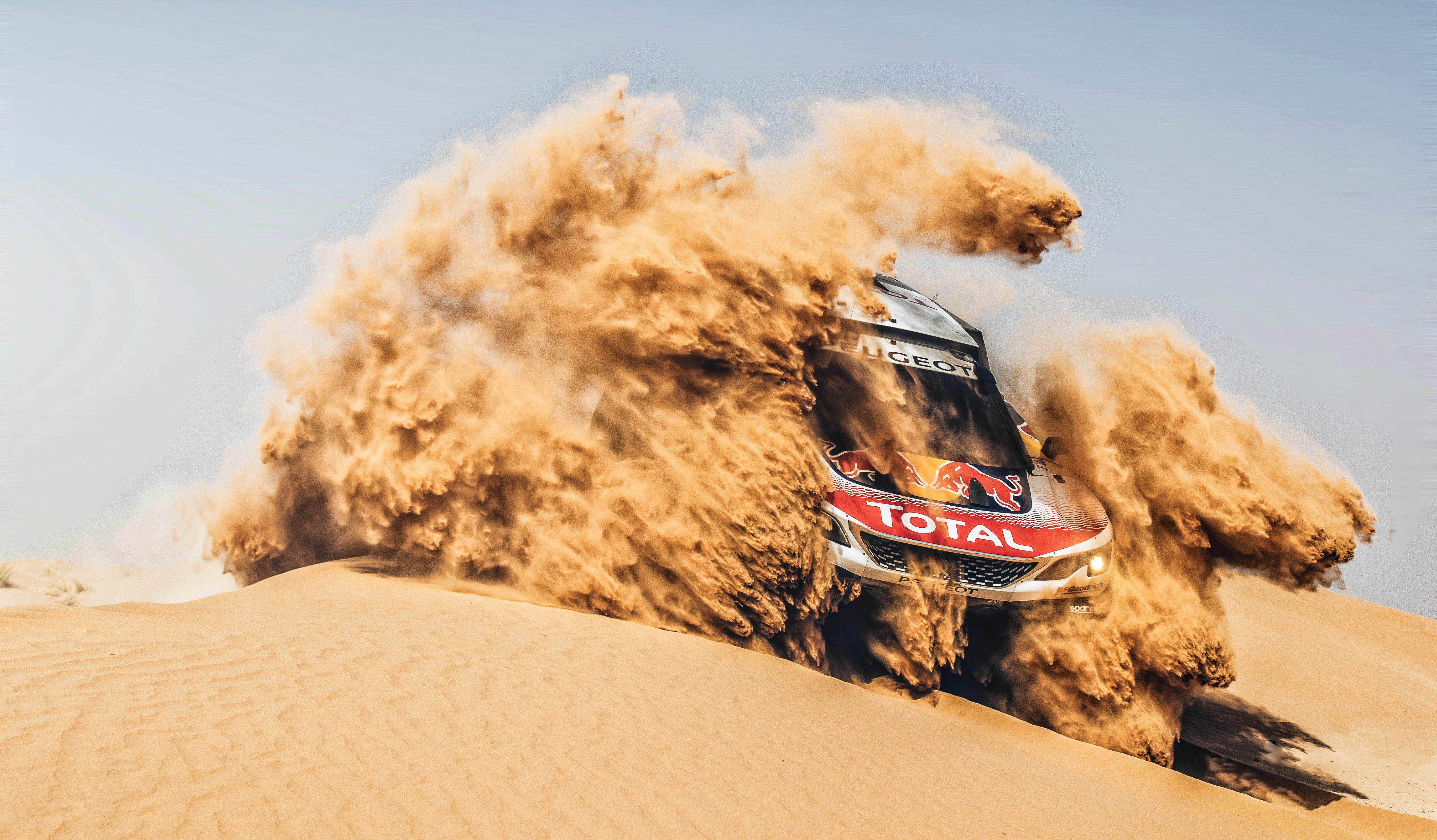 Rally Dakar пустыня