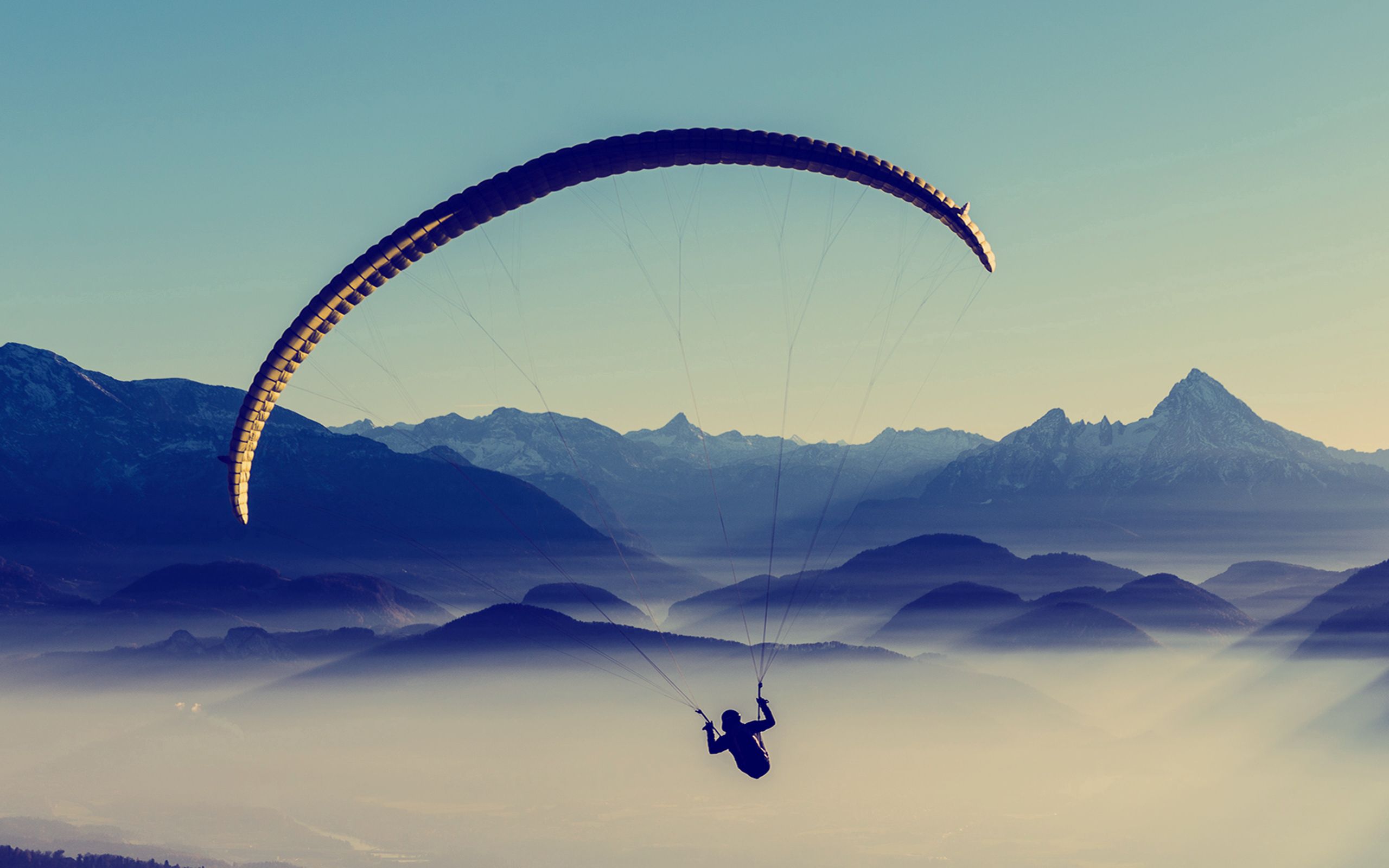 paragliding, paraglider, sports, sky, flight Smartphone Background