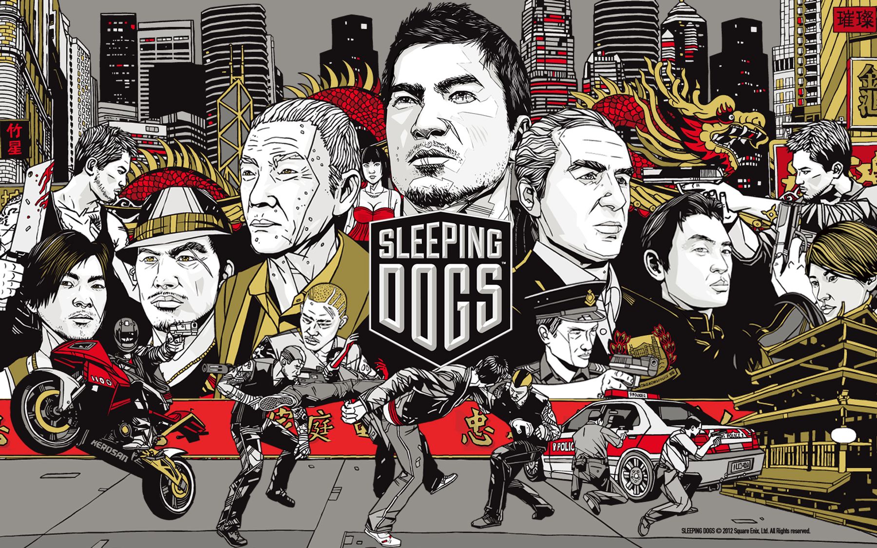 Sleeping dogs картинки