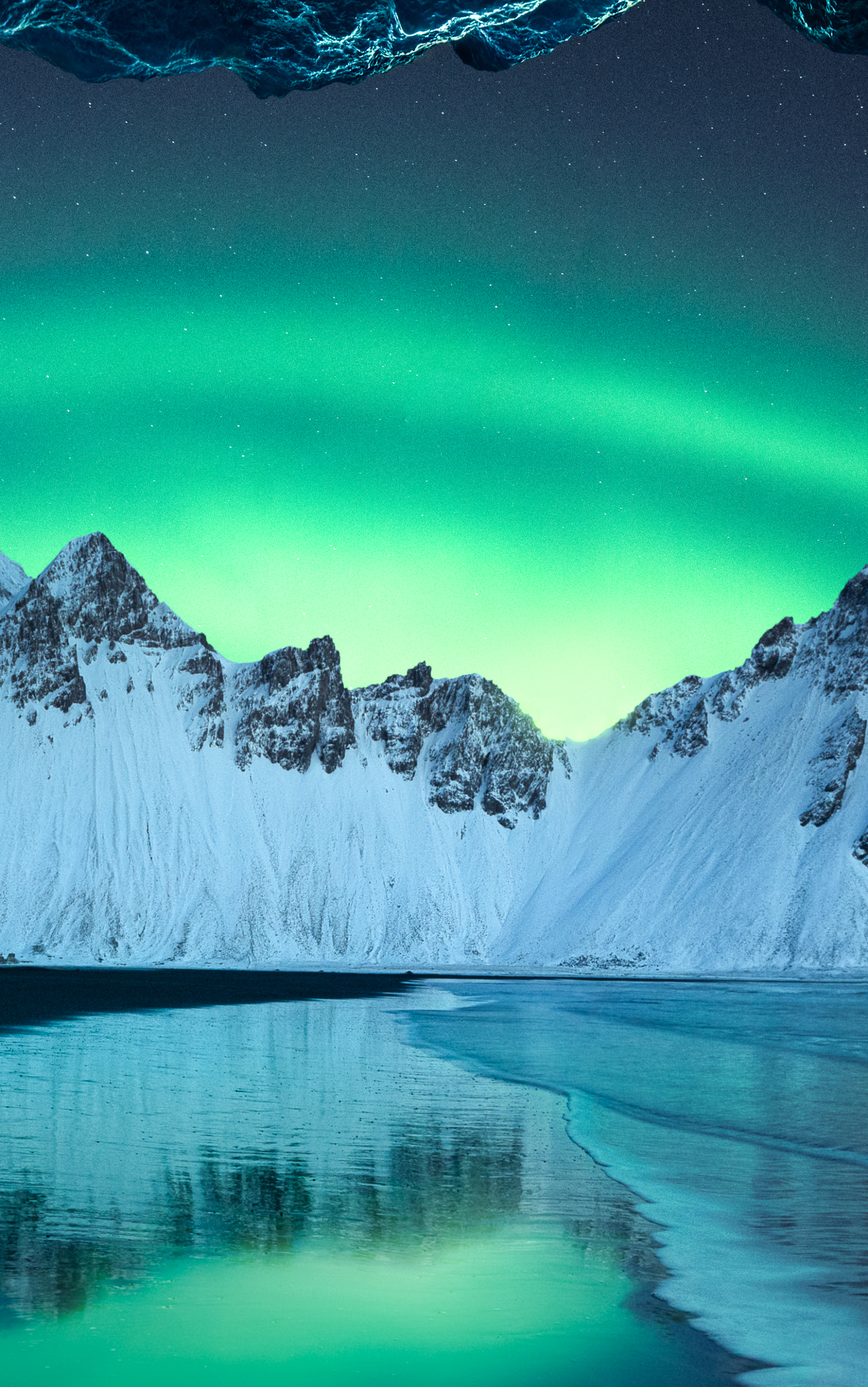 1184940 下載圖片 自然, 西角山, 维斯特拉角山, 北极光, 极光, 冰岛, 山脉 - 免費壁紙和屏保