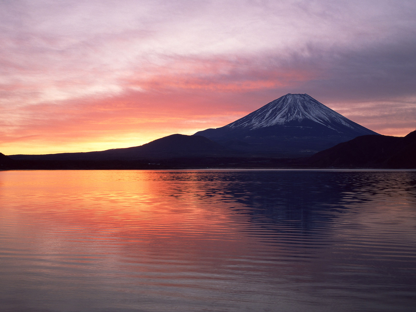 Гора Fuji Япония