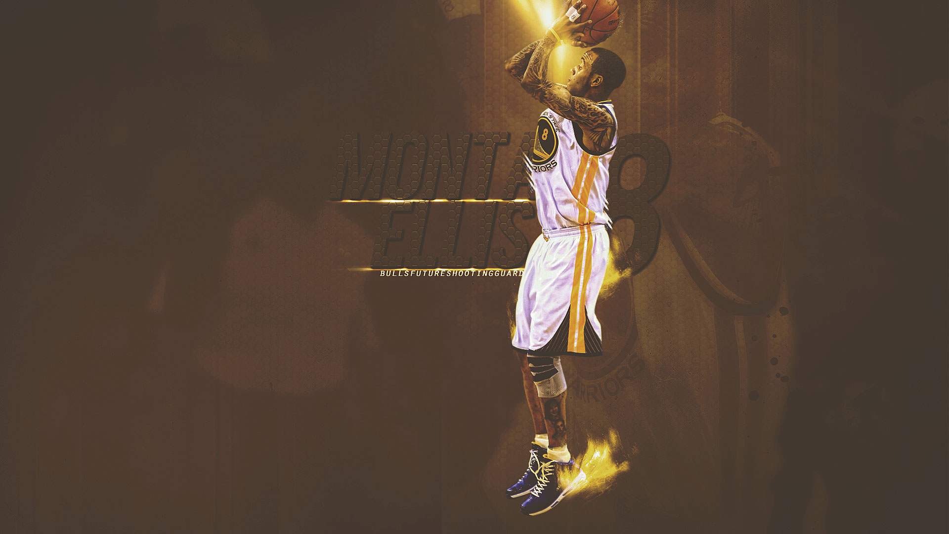 Download Allen Iverson Holding Ball Two Hands Wallpaper