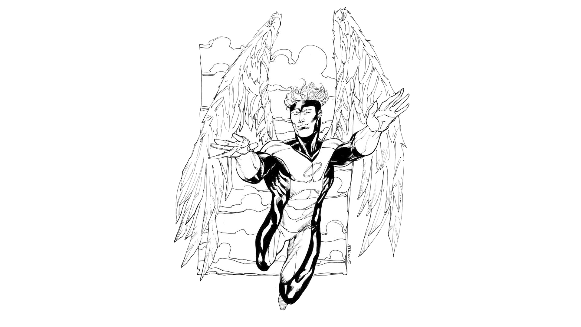 Download mobile wallpaper X Men, Angel, Comics for free.