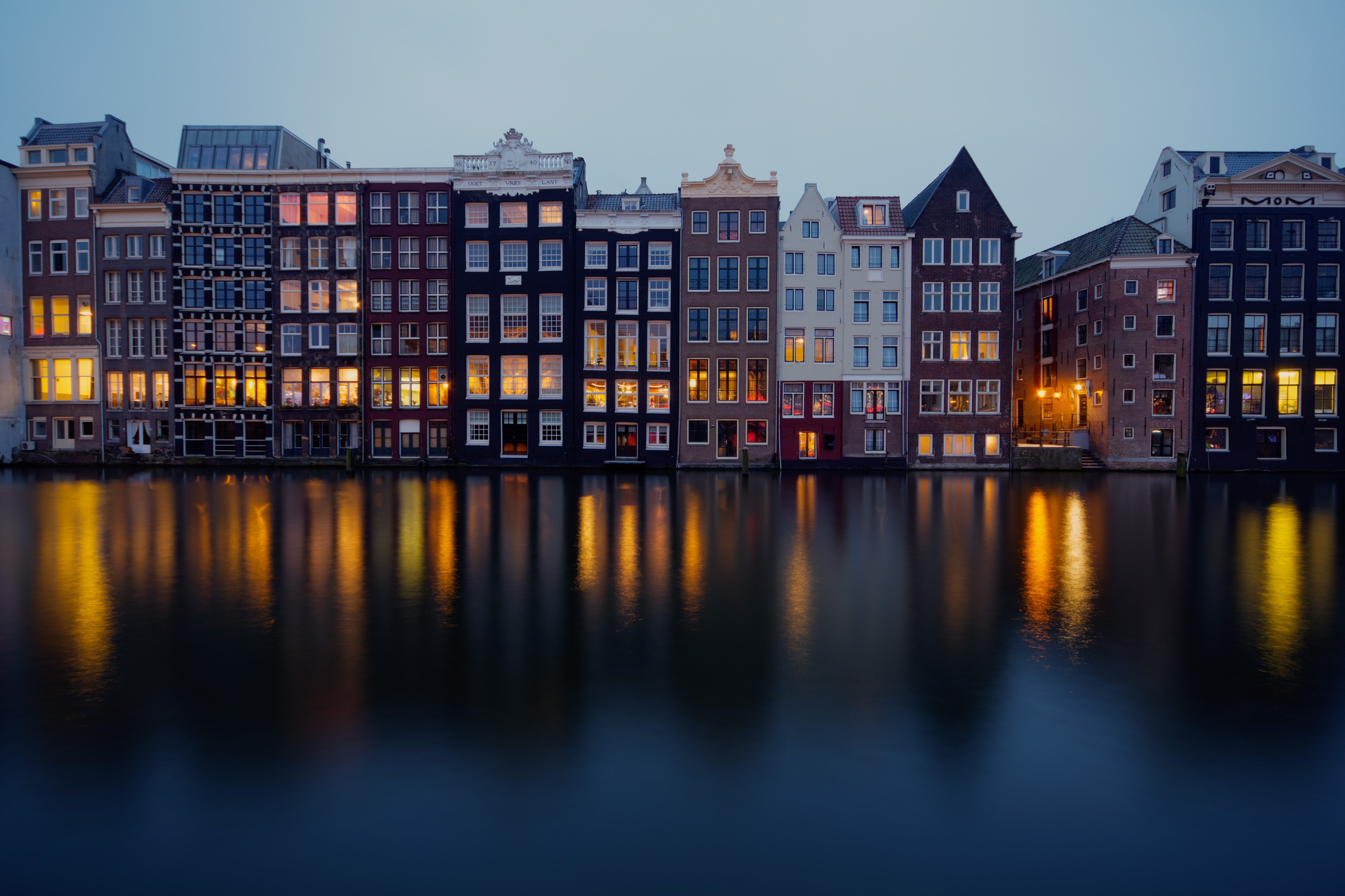 PC Wallpapers cities, water, city, building, reflection, facades