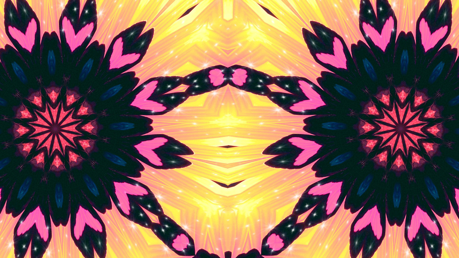 Download mobile wallpaper Abstract, Pink, Pattern, Colors, Symmetry, Kaleidoscope for free.