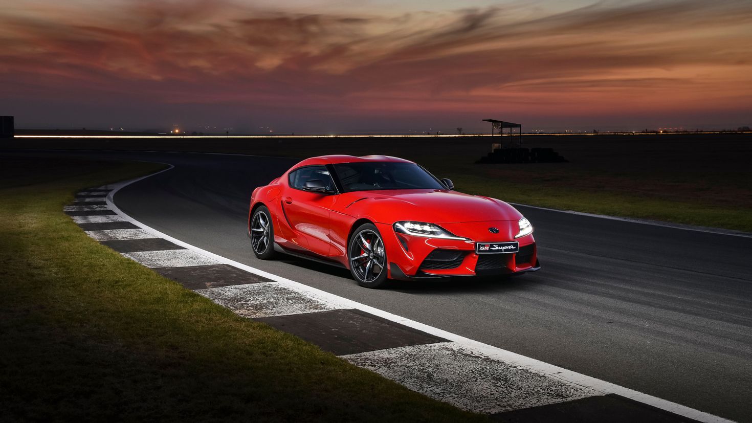 Toyota Supra a90 Red