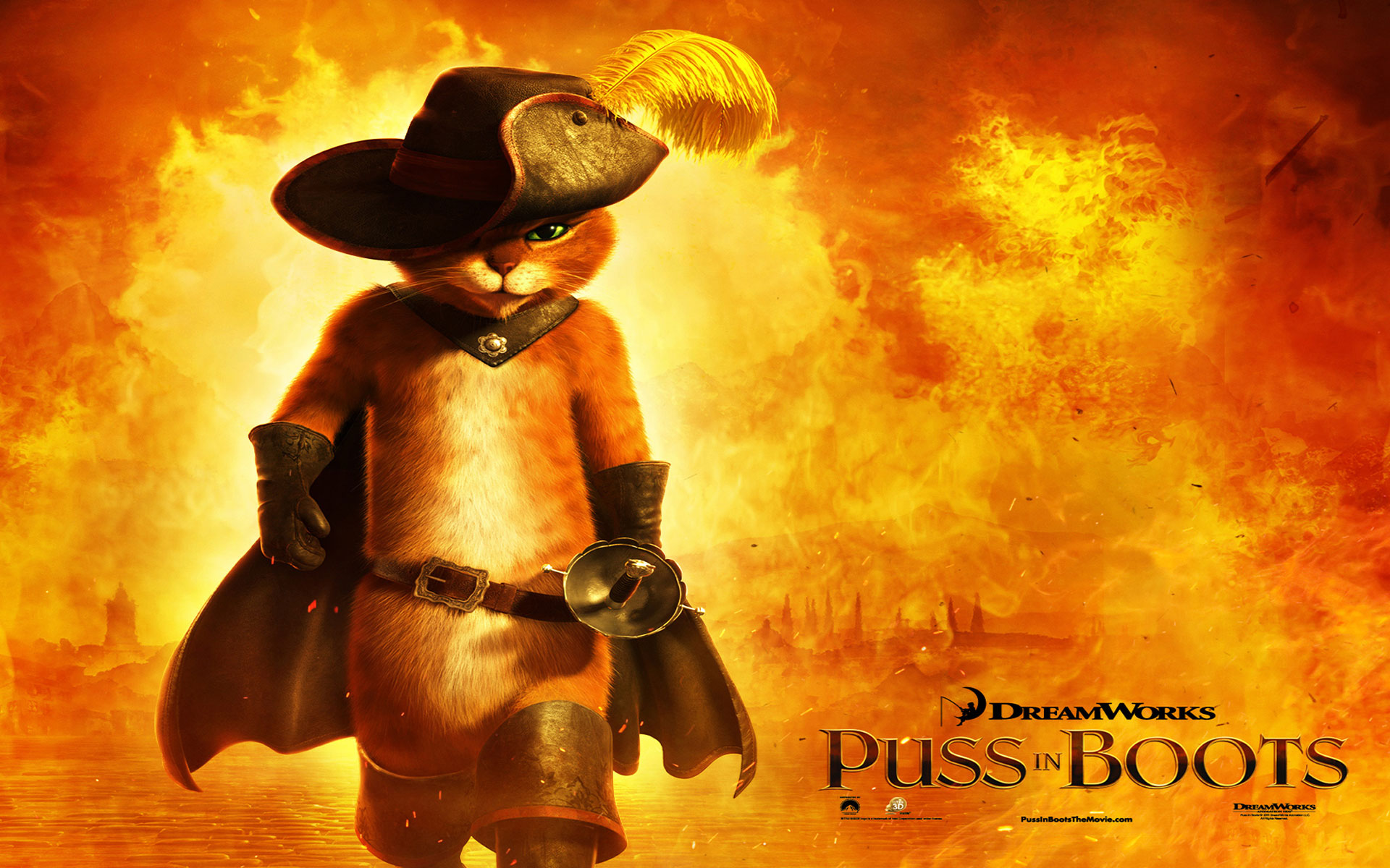 puss in boots, movie High Definition image