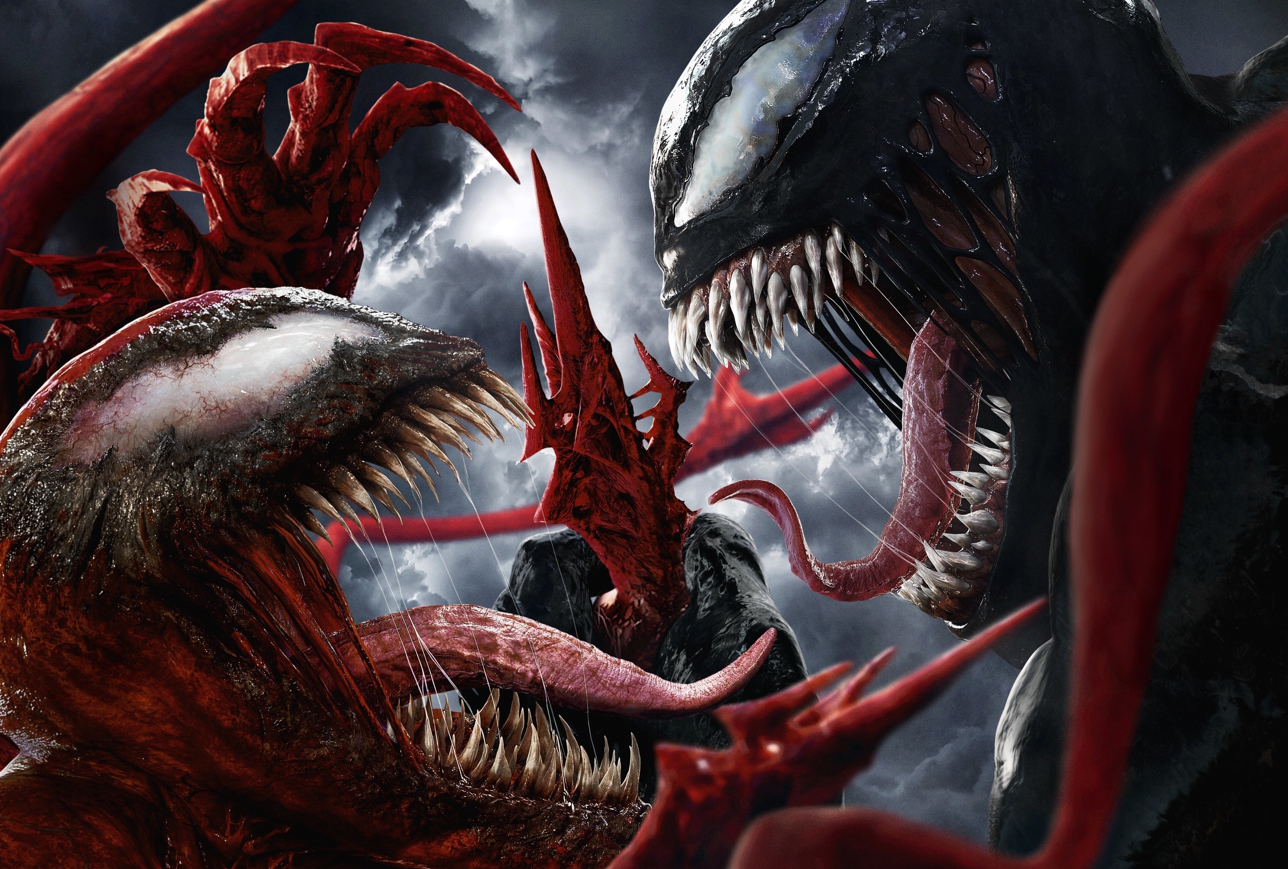 venom, venom: let there be carnage, movie, carnage (marvel comics) Smartphone Background